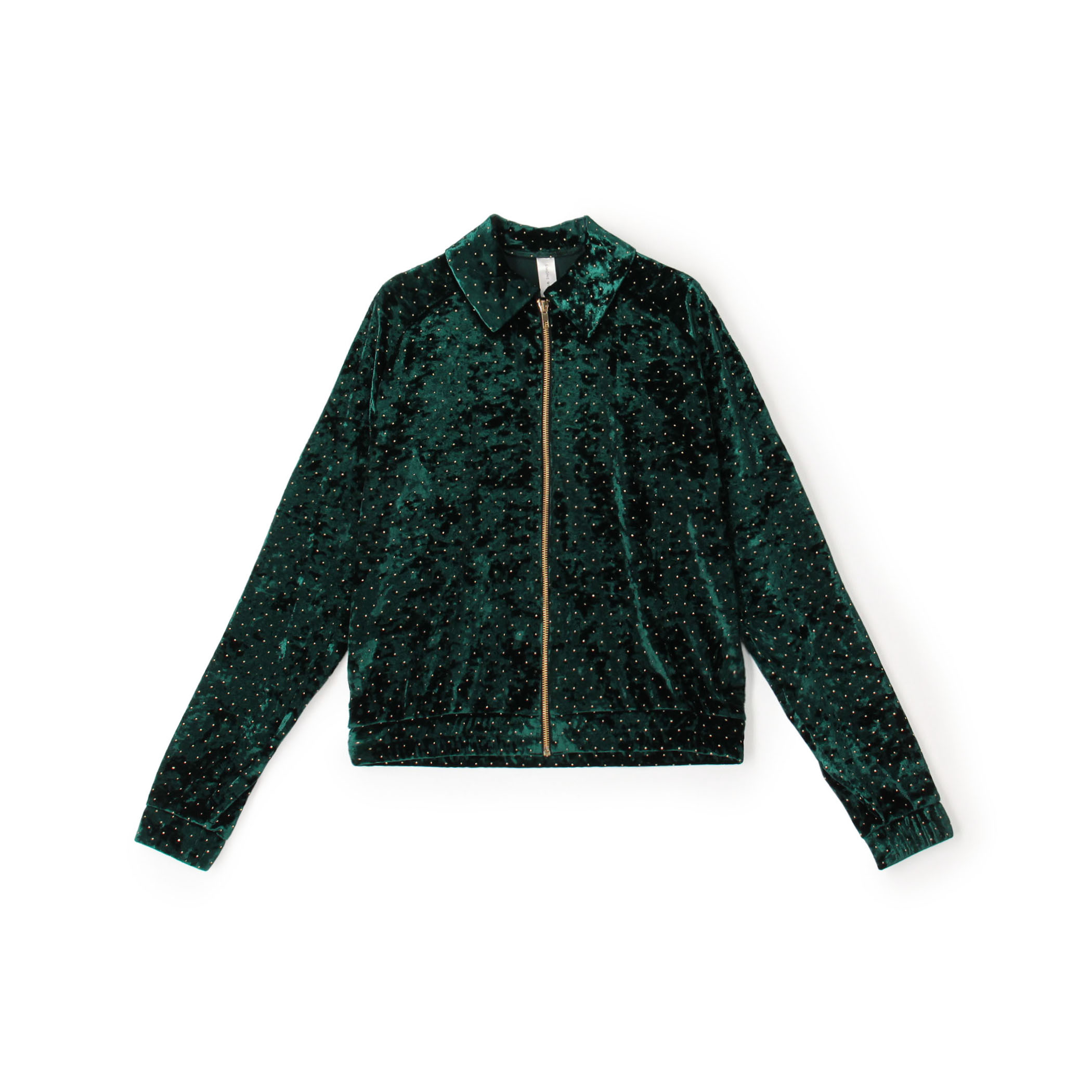 SIMONE WILD STUD VELVET BLOUSON ベルベットブルゾン