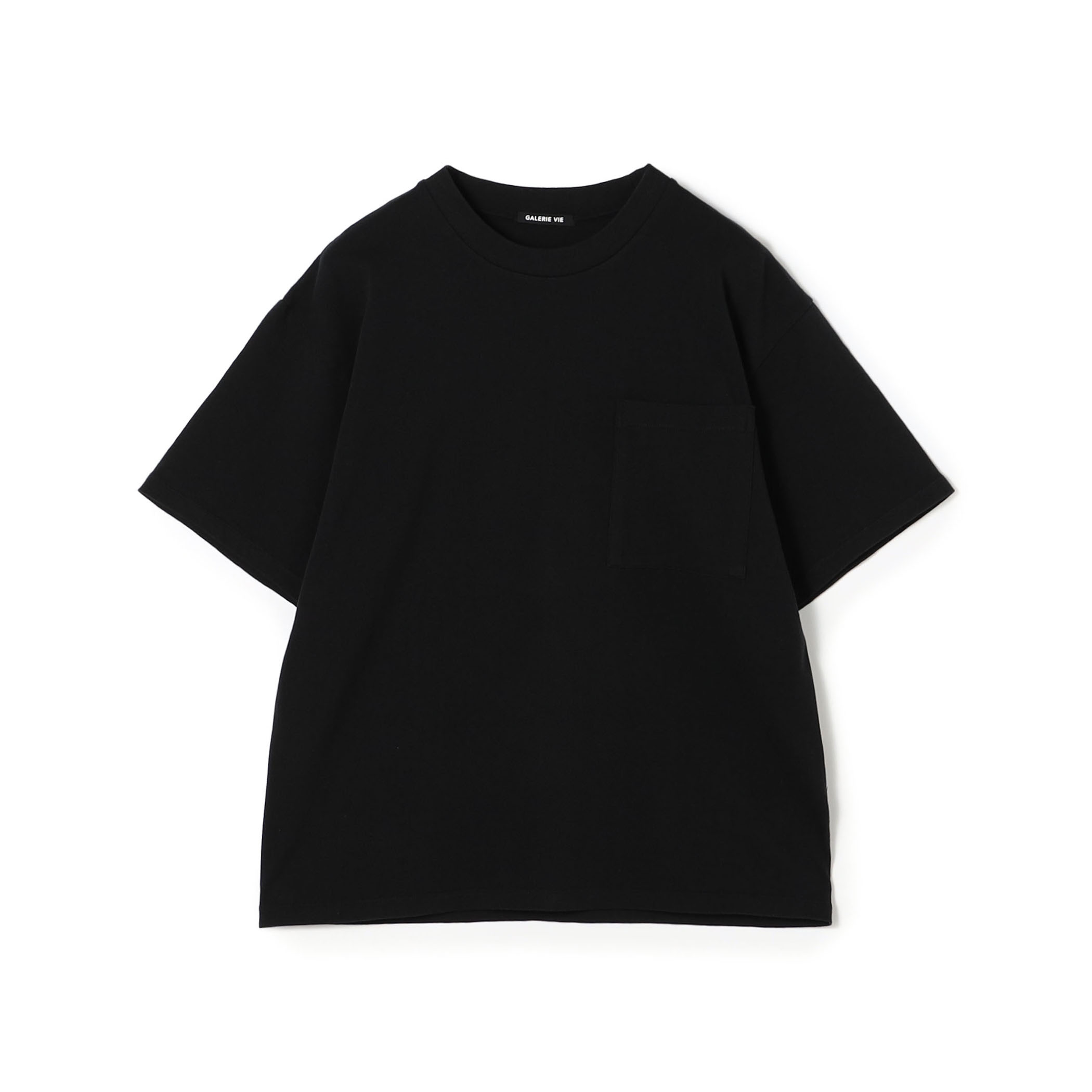 コットン吊り天竺 ハーフスリーブプルオーバー