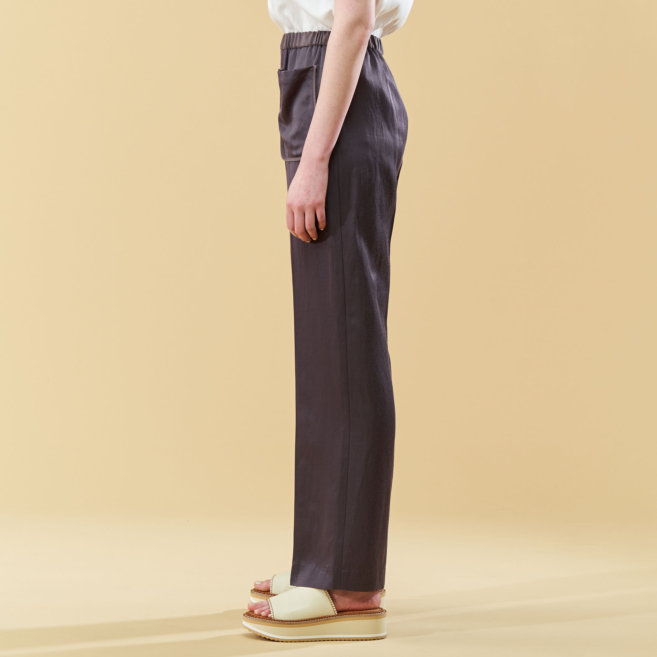 DES PRES デ・プレ トゥモローランド コットンサテン パンツ M WEB先行予約】コットンサテン カーゴパンツ｜トゥモローランド