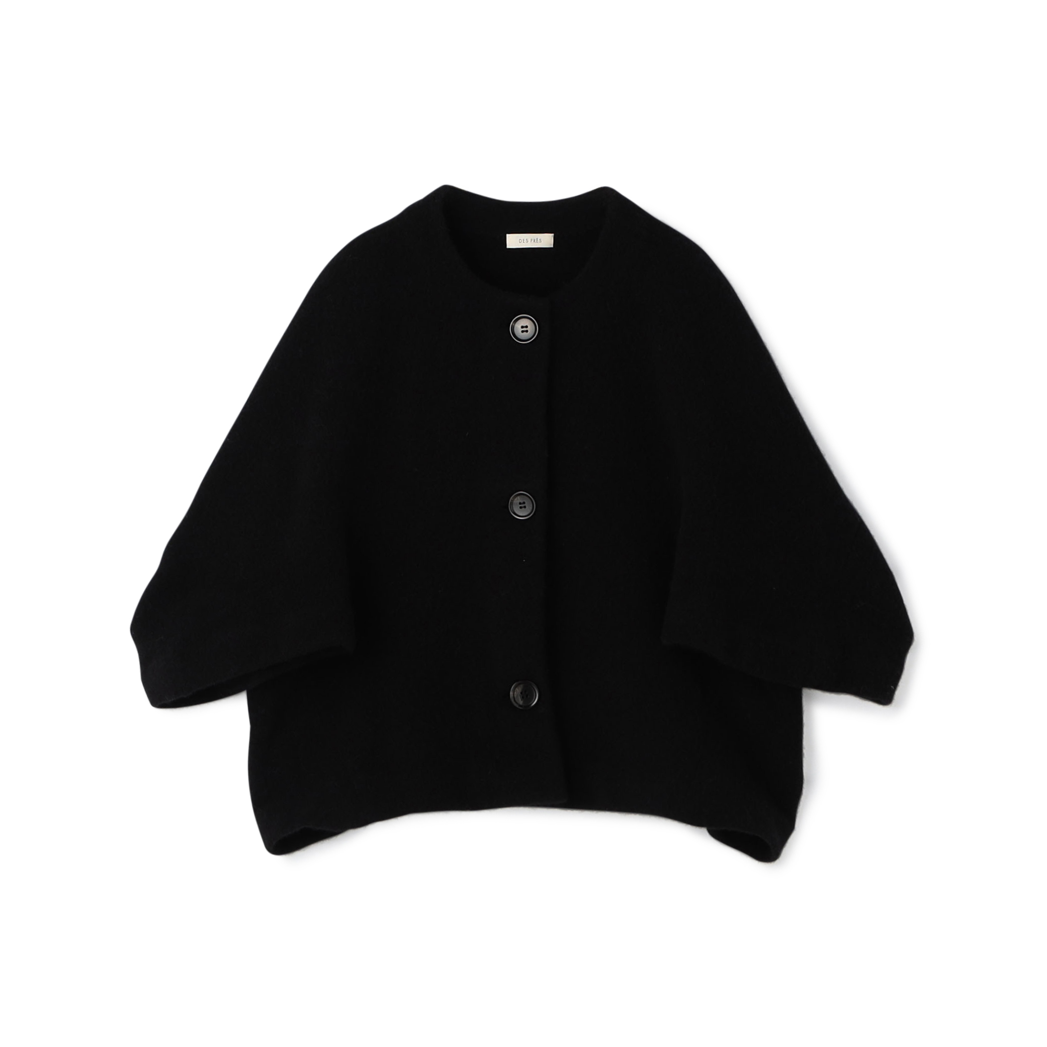 ライトウールニット クルーネックジャケット