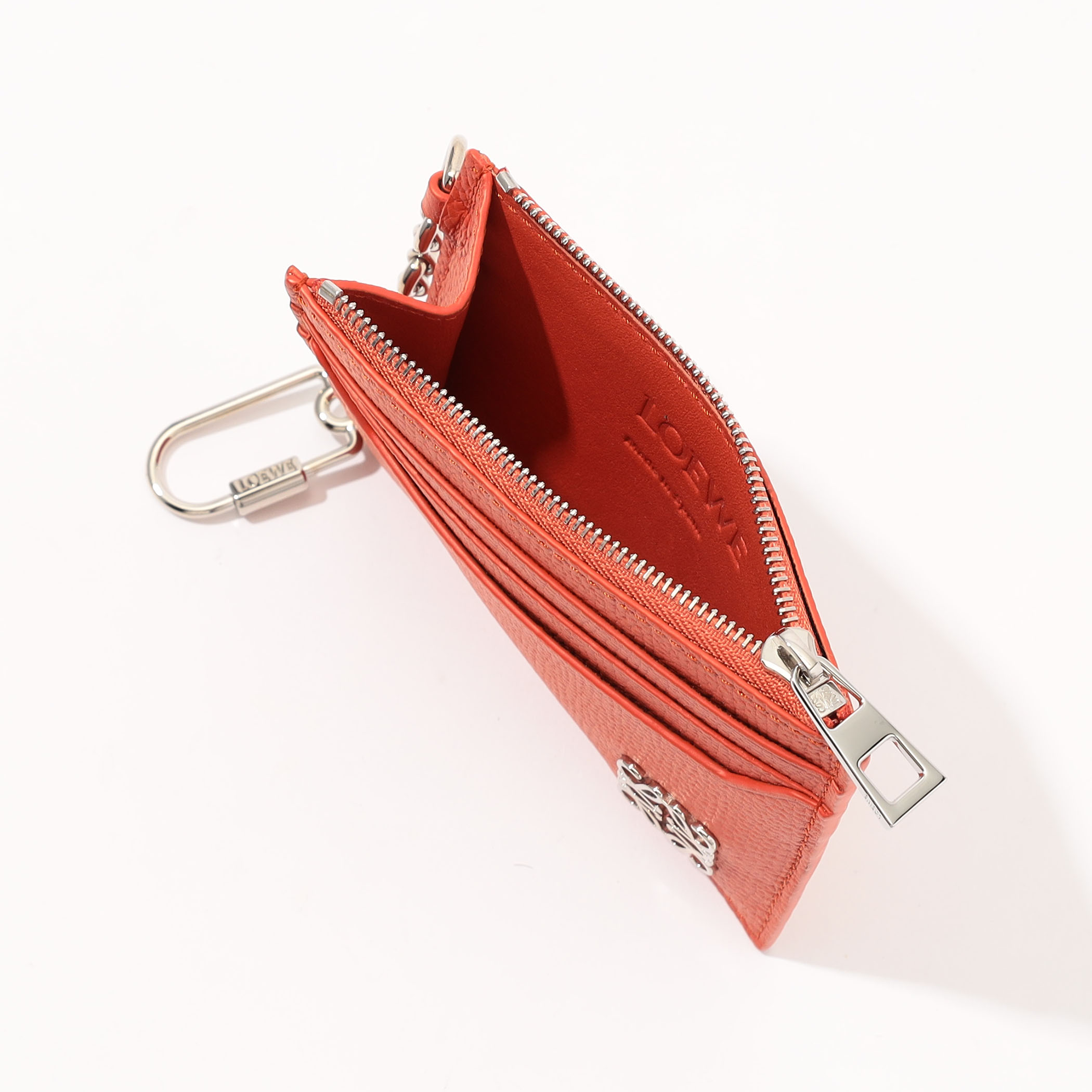 ◆完売前に◆【LOEWE】Anagram レザーカードホルダー LOEWE ロエベ Anagram Square Zip Cardholder アナグラム