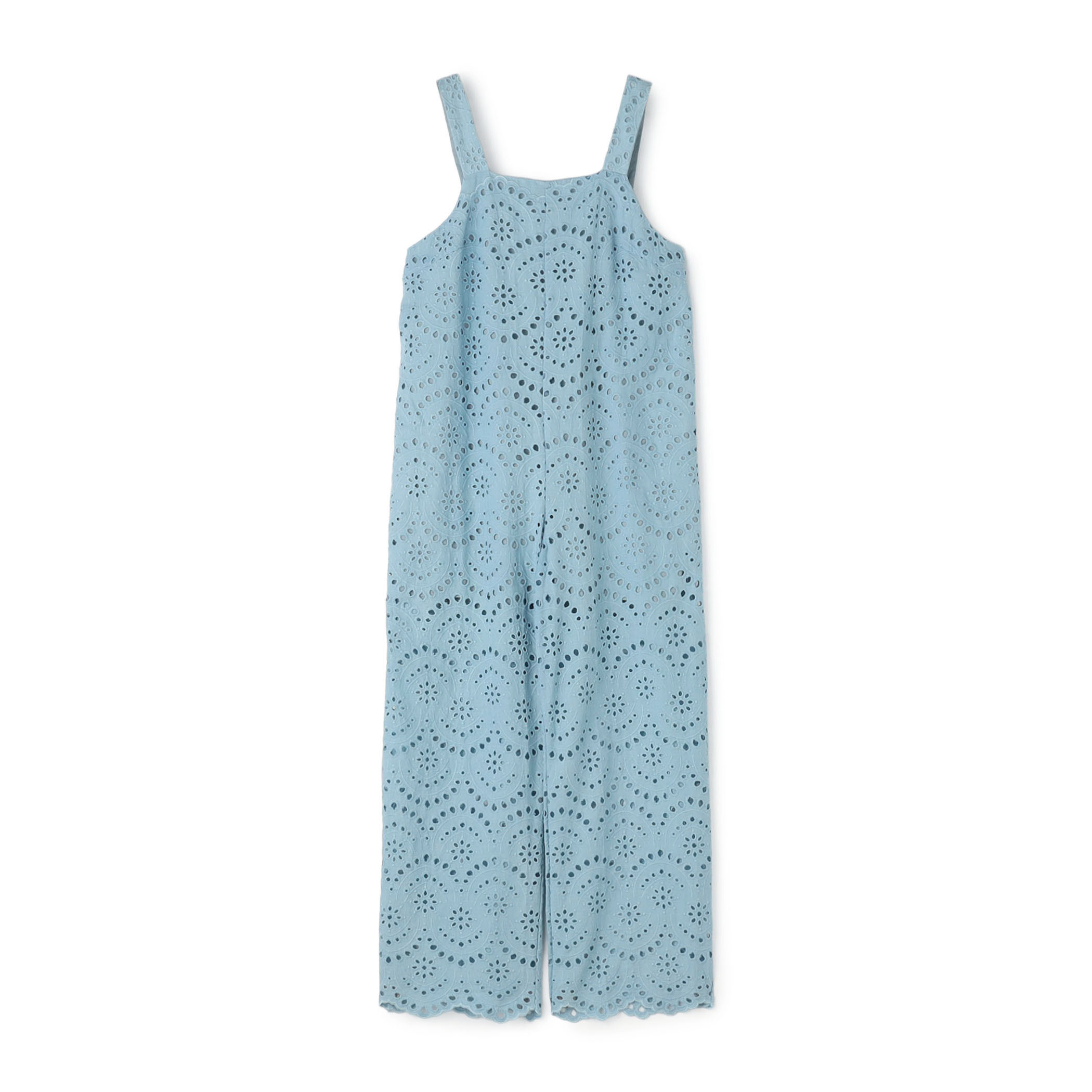 OKOTOKOTO Broderie Anglaise サロペット