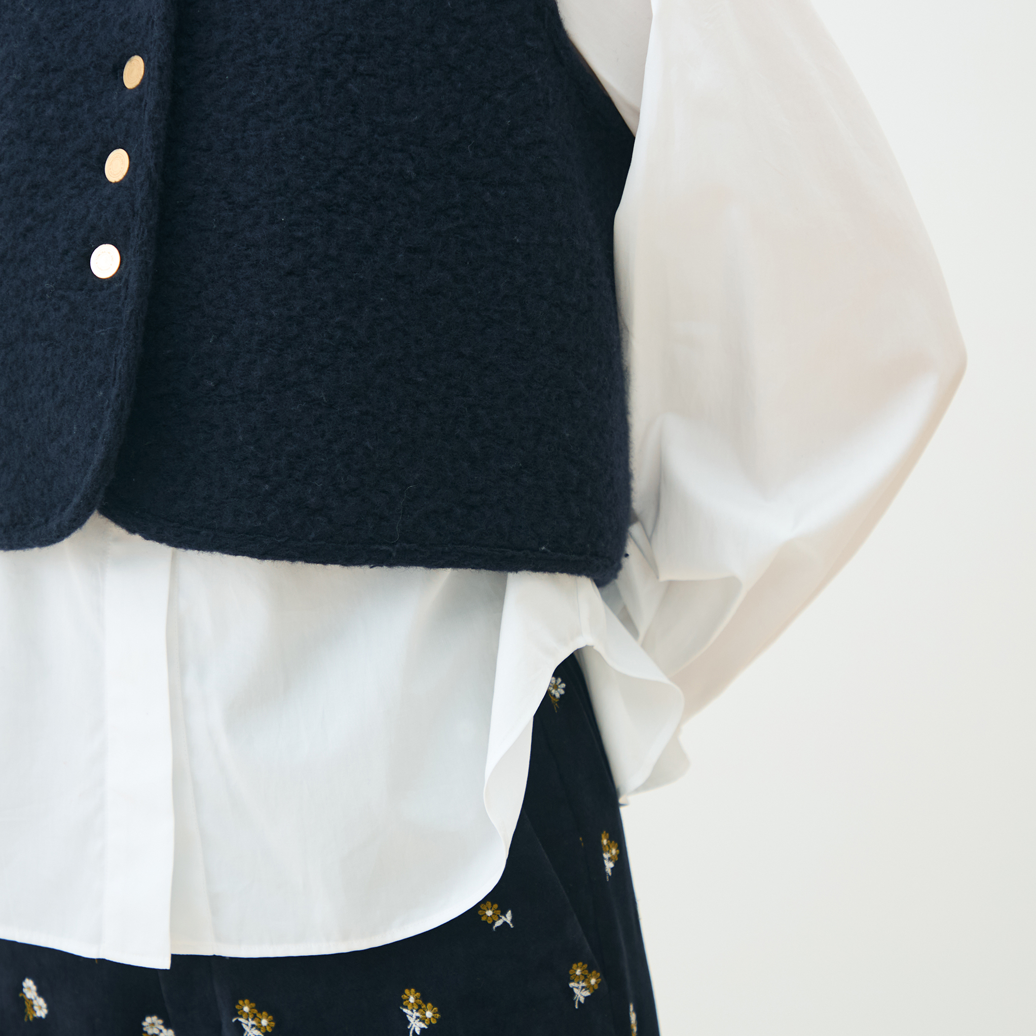 シープニット ショールカラージレ｜トゥモローランド 公式通販