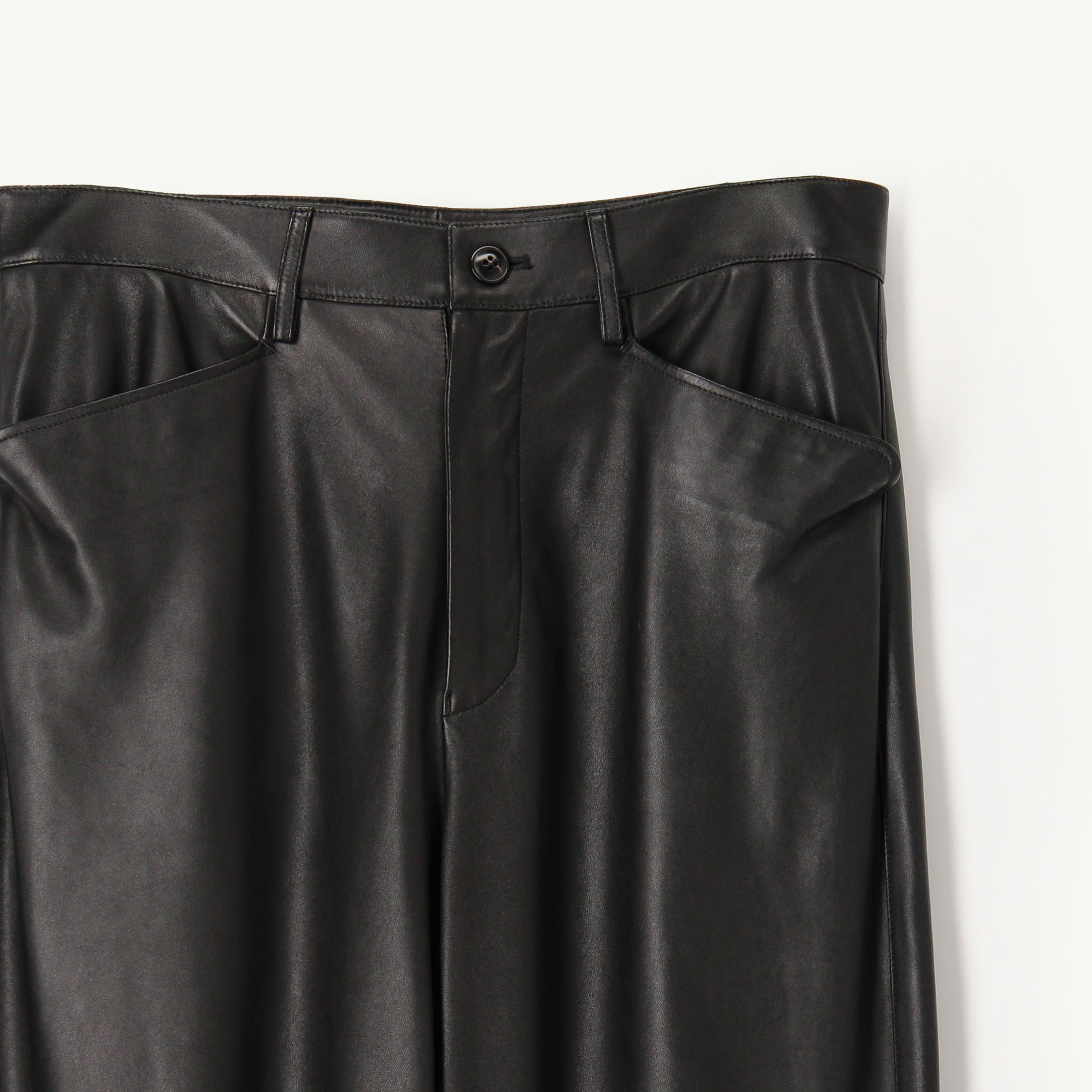 Needles レザーフレアパンツ Needles レザーフレアパンツ