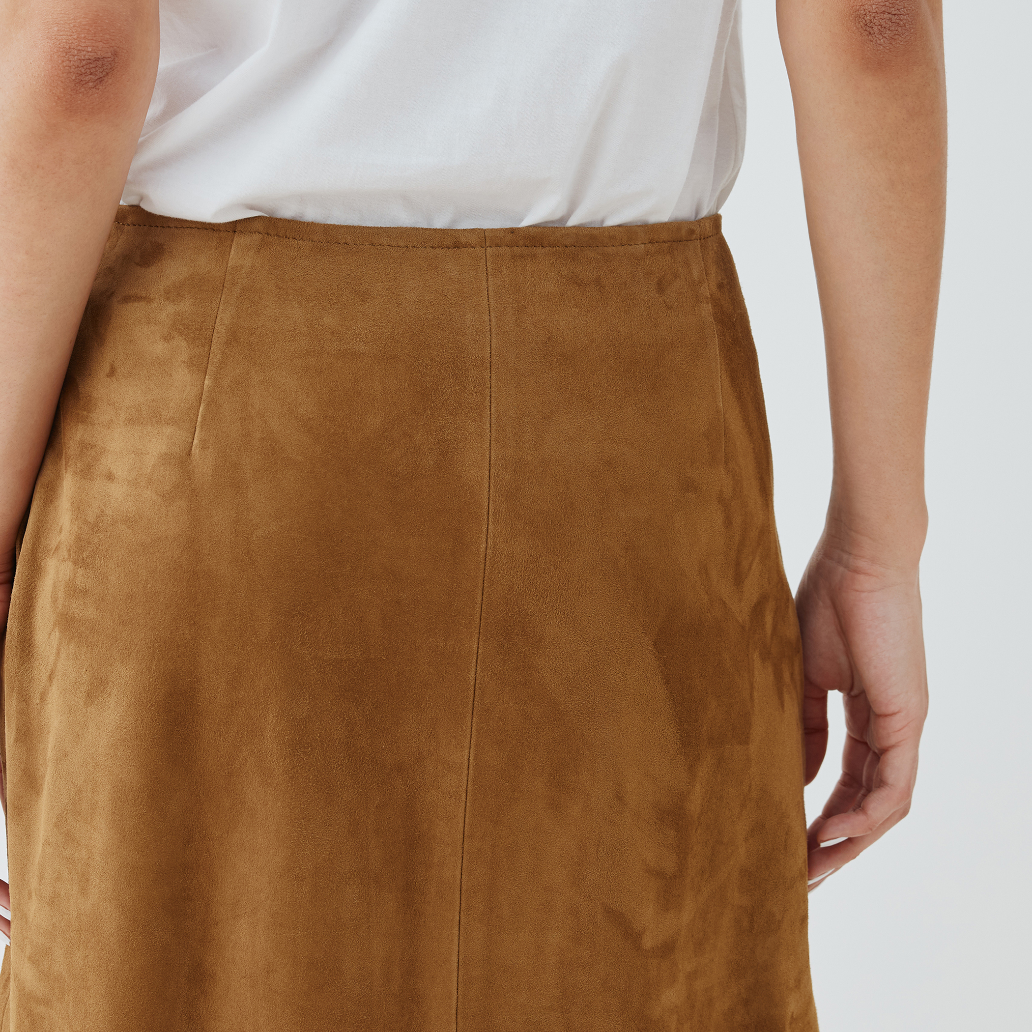 ゴートスウェード Aラインスカート｜トゥモローランド 公式通販