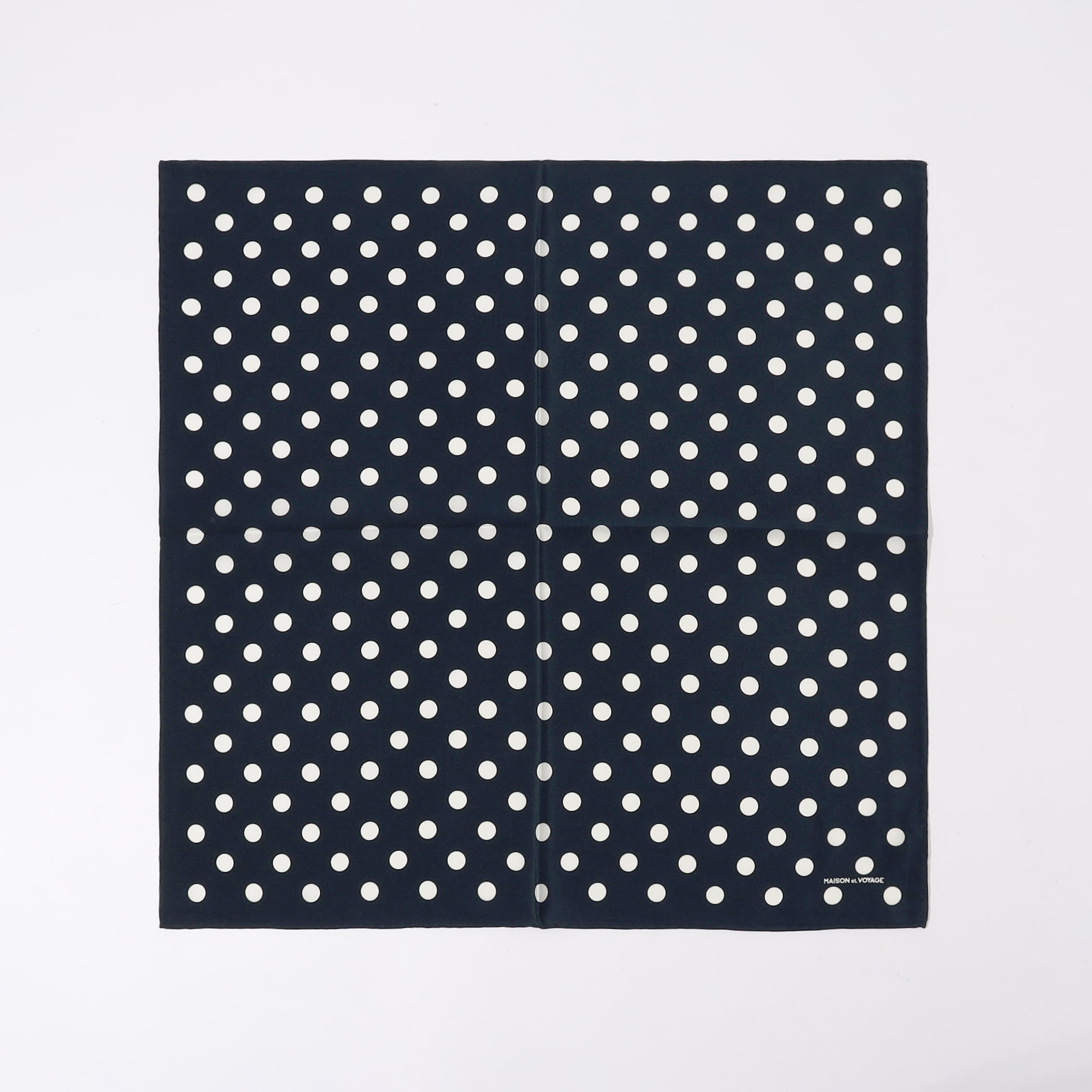 美品 トゥモローランド コレクション パネルシルクドットプリント サロペット TOMORROWLAND MADE IN ITALY ランダムドット シルクスカーフ