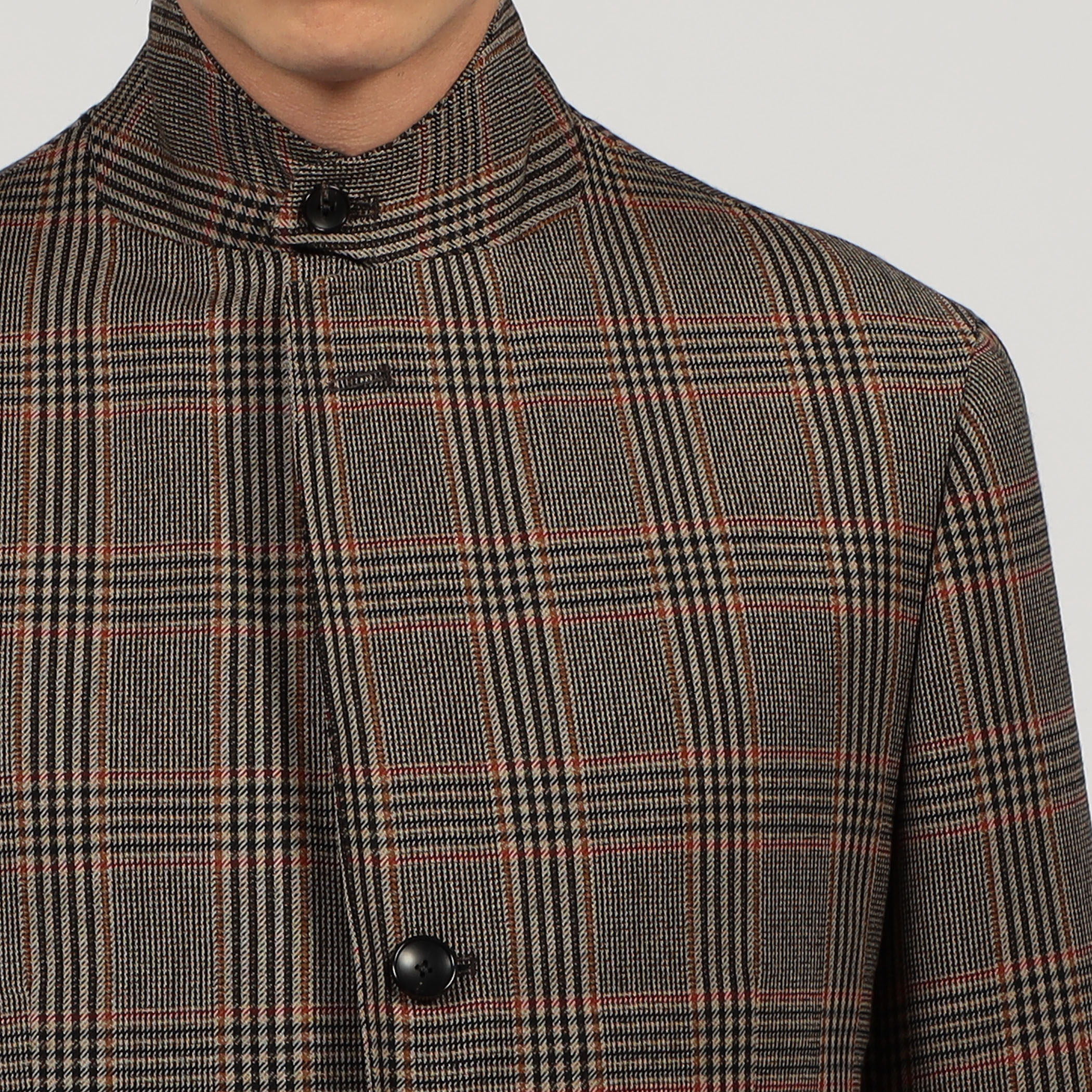 ドーメル　ビンテージ　パノラミック　濃紺無地　織ネーム付 ウール シューティングジャケット DORMEUIL VINTAGE SPORTEX