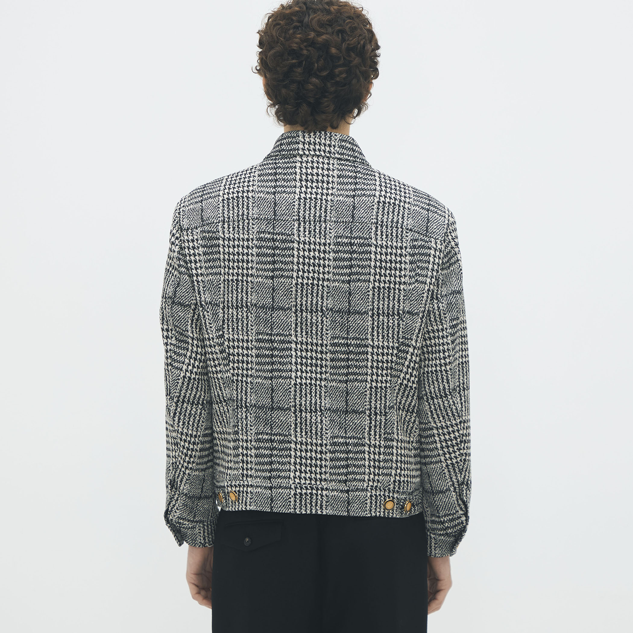 グレンチェックジャカード ブルゾン｜トゥモローランド 公式通販