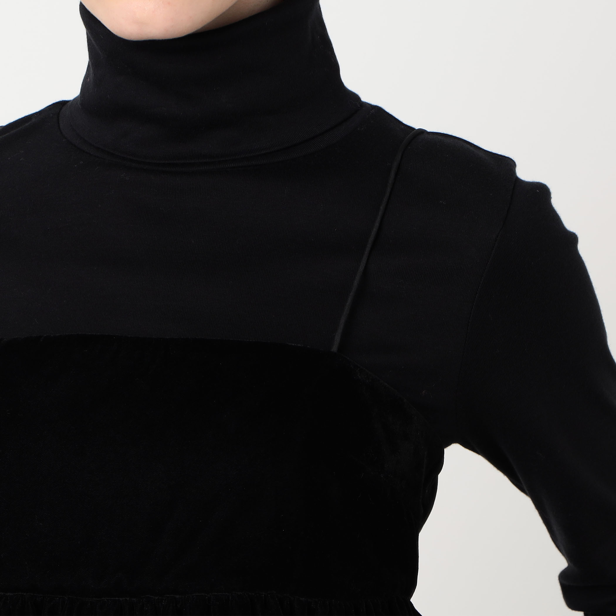 別注】ne Quittez pas BLACK VELBET PEARL トップス｜トゥモローランド