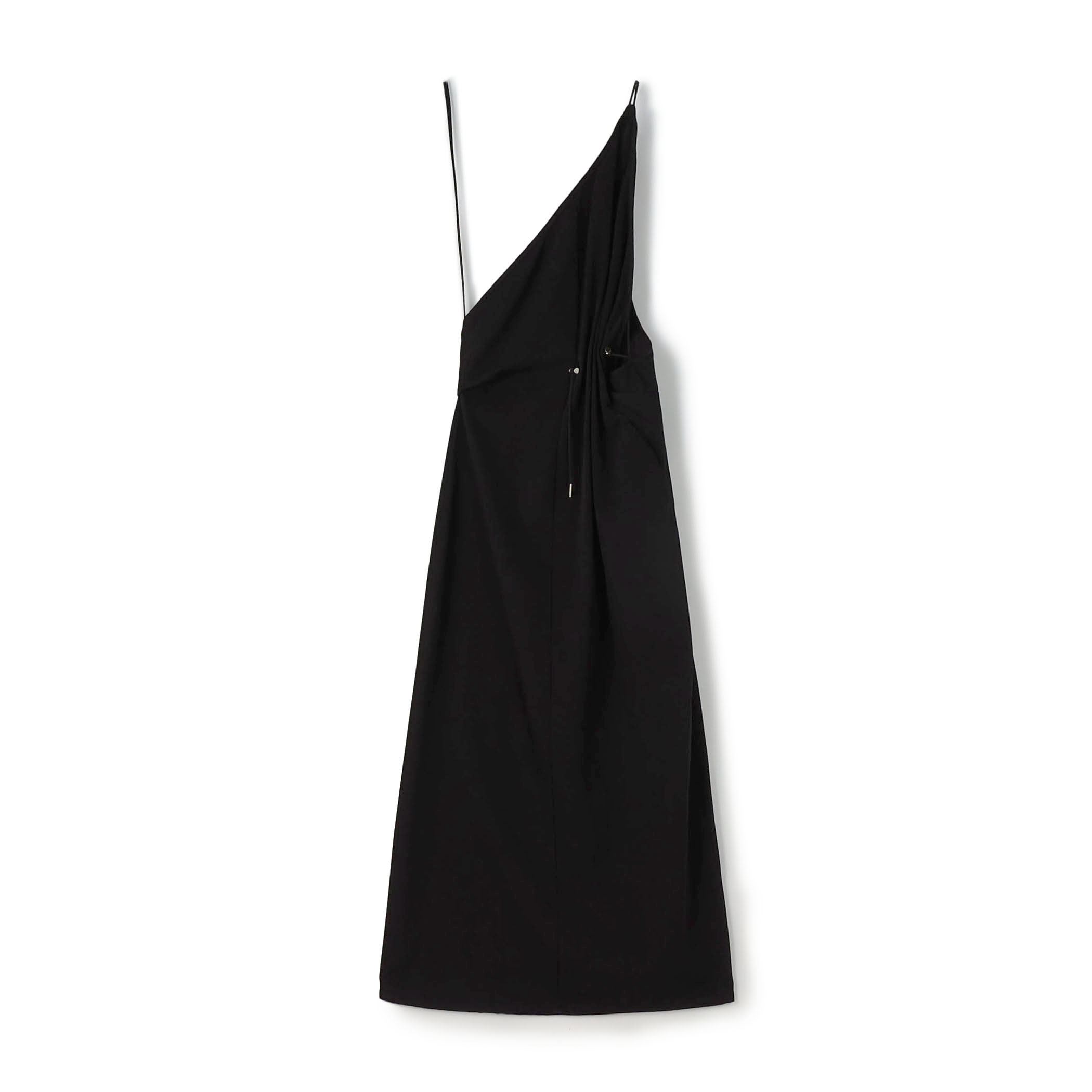 PHOTOCOPIEU ONE-SHOULDER DRAWSTRING DRESS