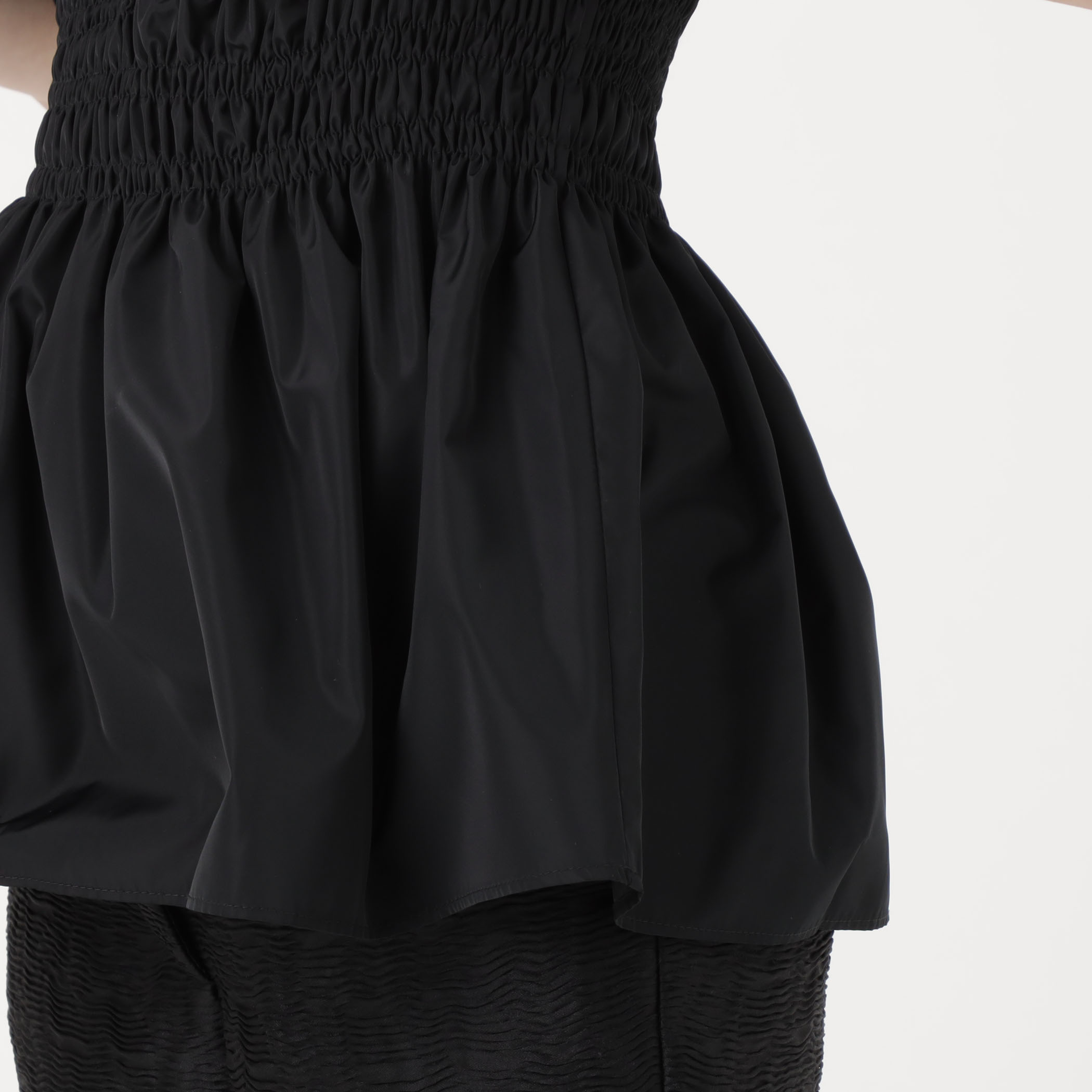 お洒落♪Cecilie Bahnsen ボリュームスリーブ ペプラムトップス CECILIE BAHNSEN VIRTUE TOP RECYCL ペプラムブラウス