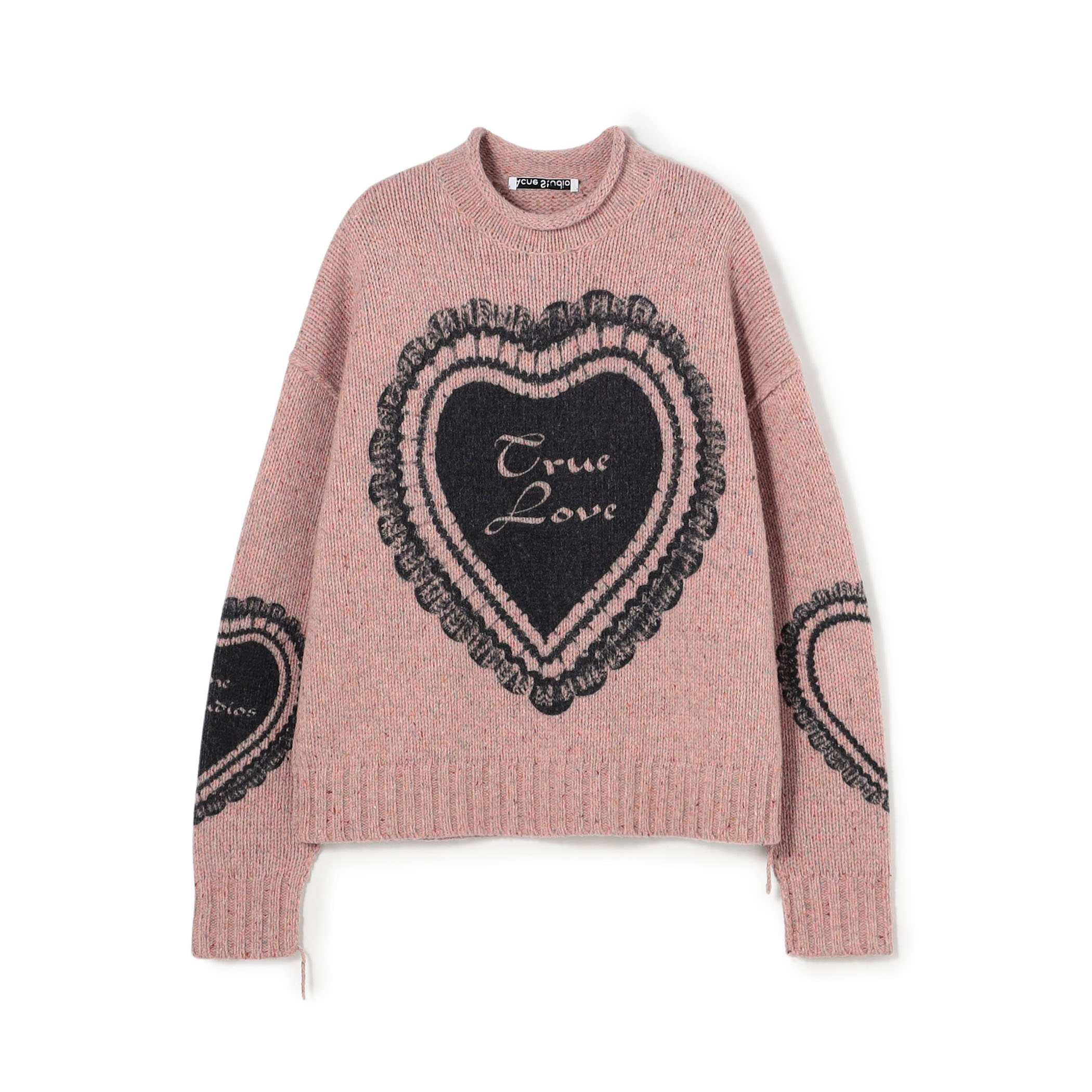 Acne Studios FN-WN-KNIT000783 ハートモチーフニット