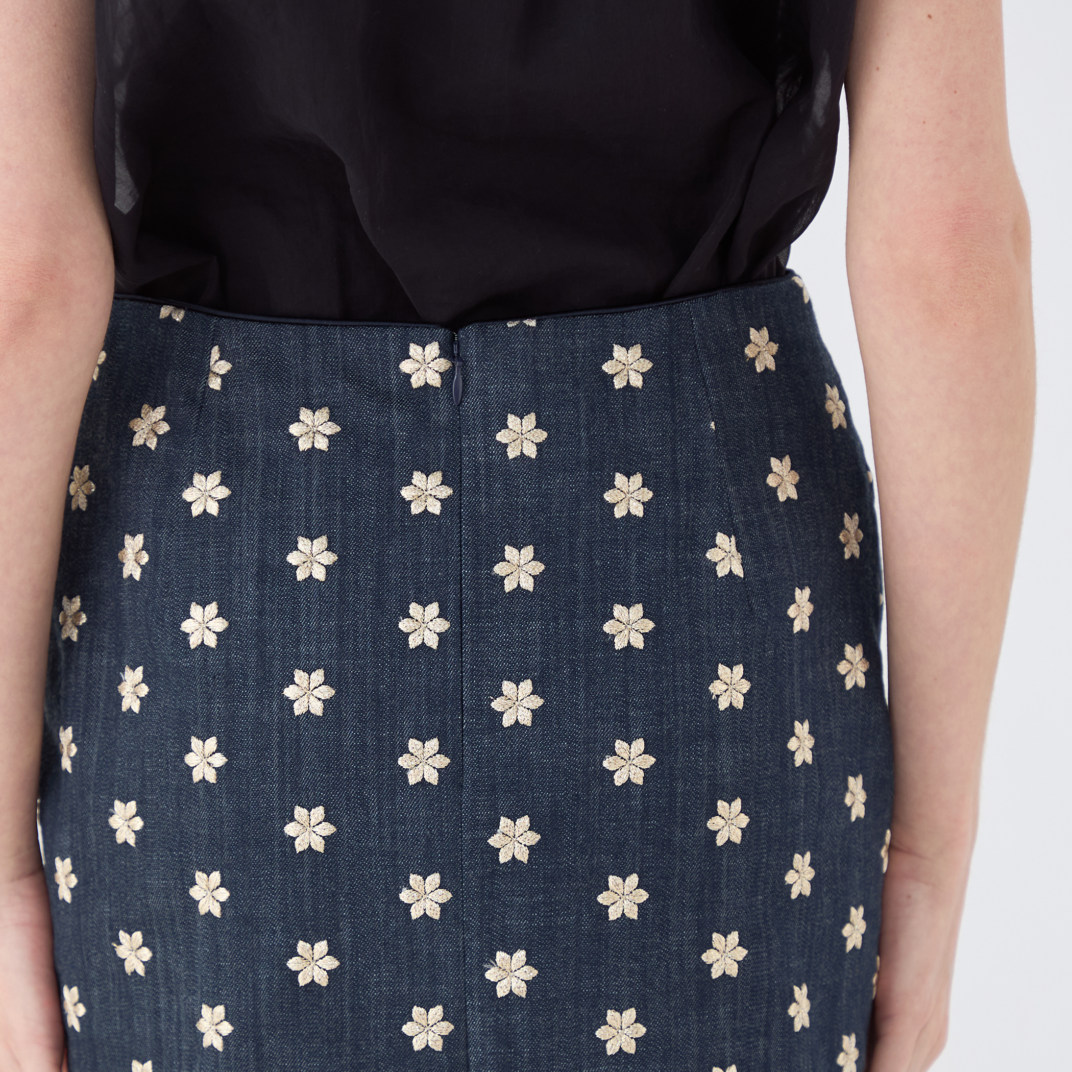 ドレフルールデニム タイトストレートスカート｜トゥモローランド 公式通販