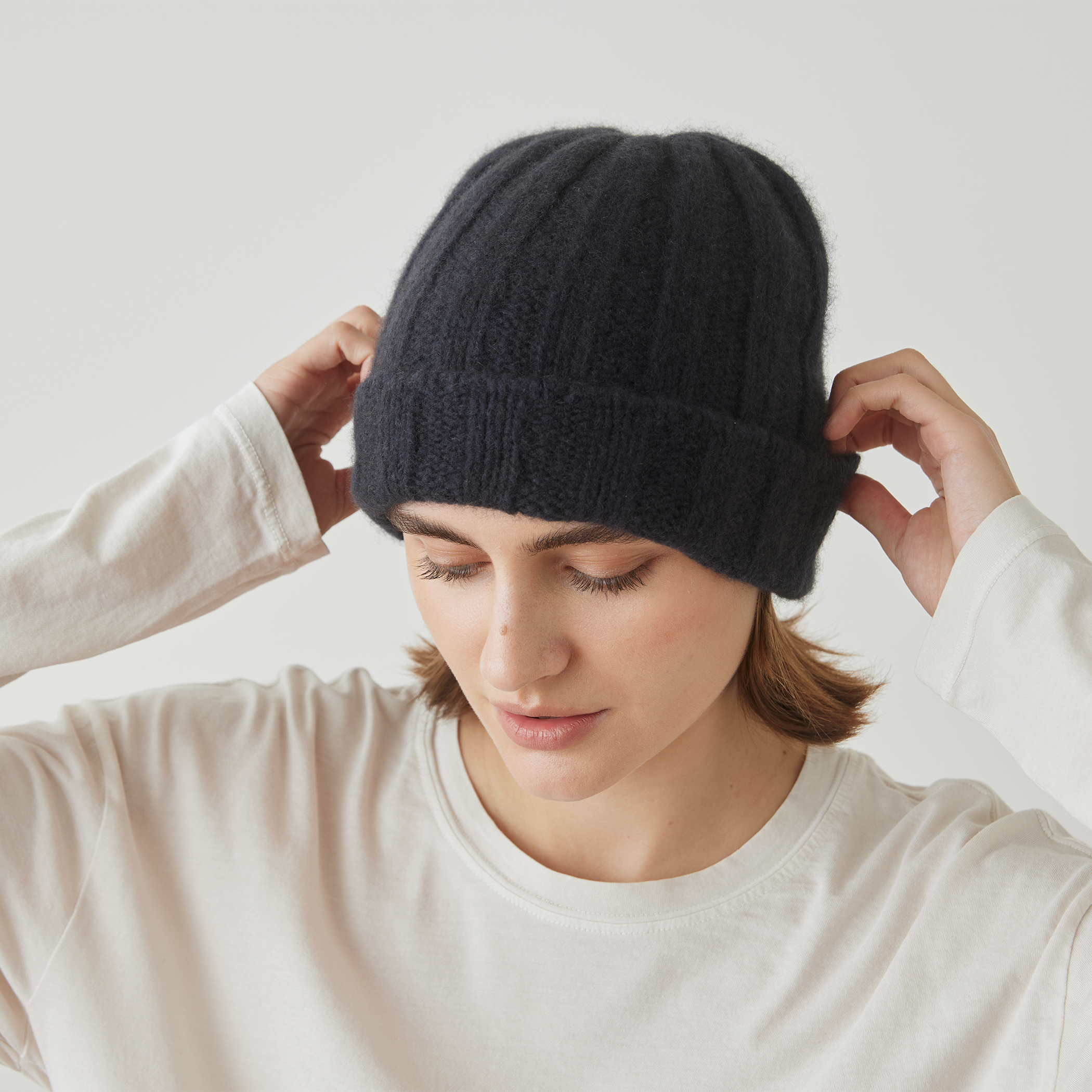 テクスチャードカシミヤビーニー ALTC0509｜トゥモローランド 公式通販