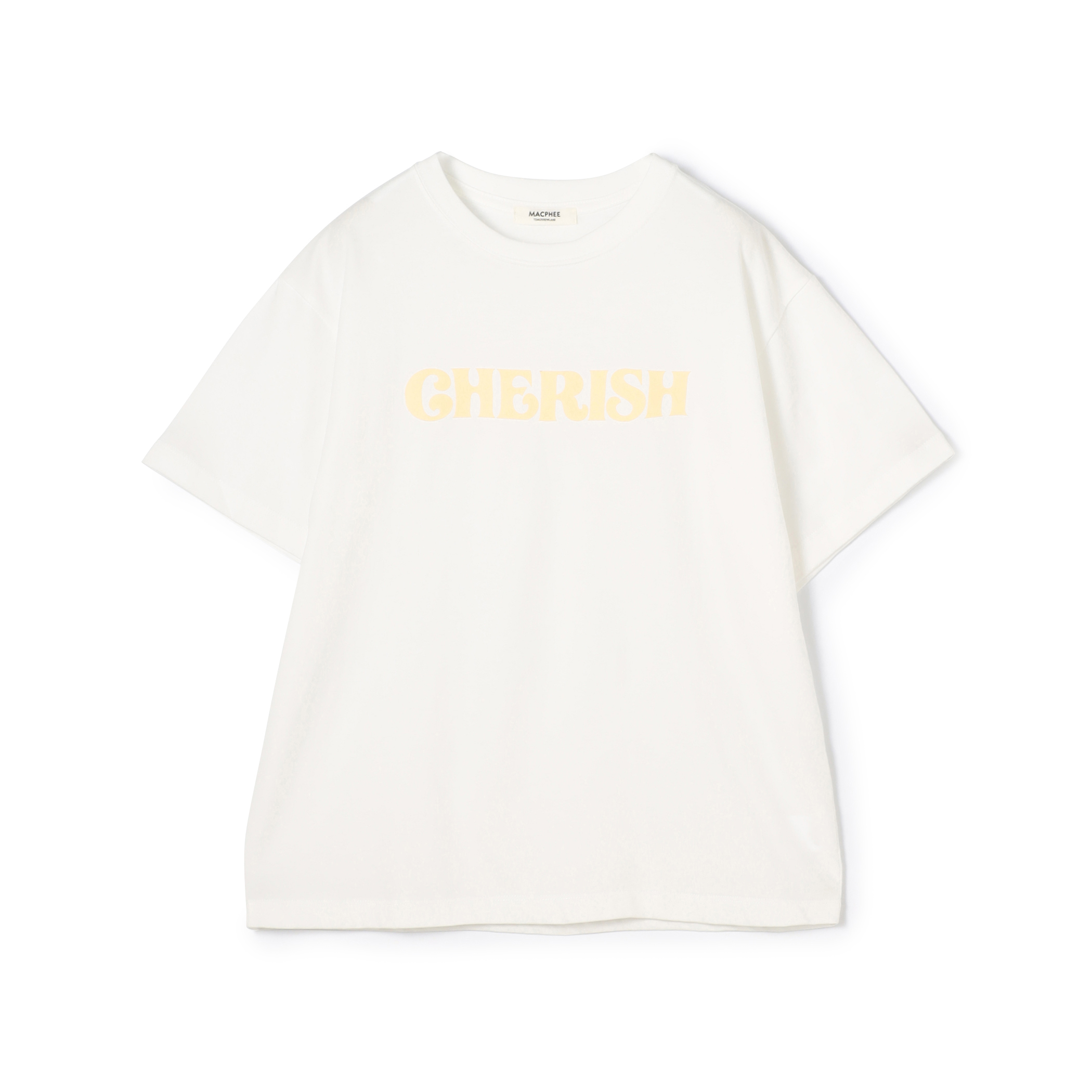 コットンロゴプリント Tシャツ