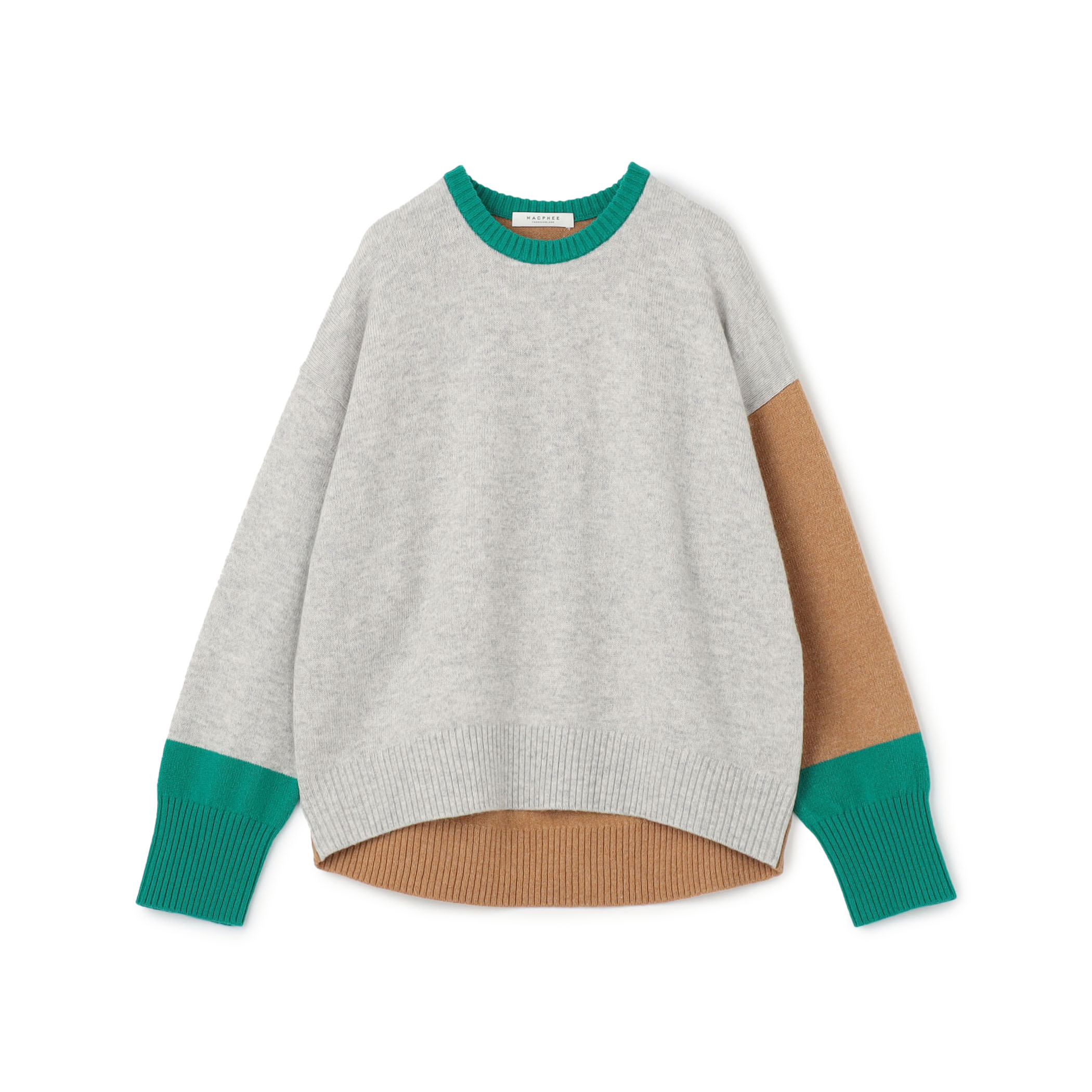 ■NZ LAMBS 9G クルーネックプルオーバー