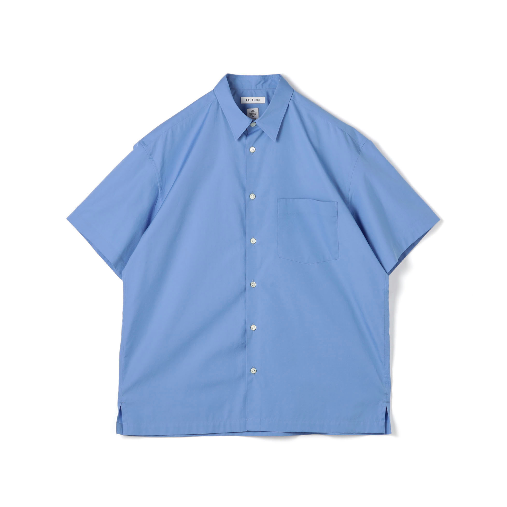 THOMAS MASON ポプリンショートスリーブシャツ