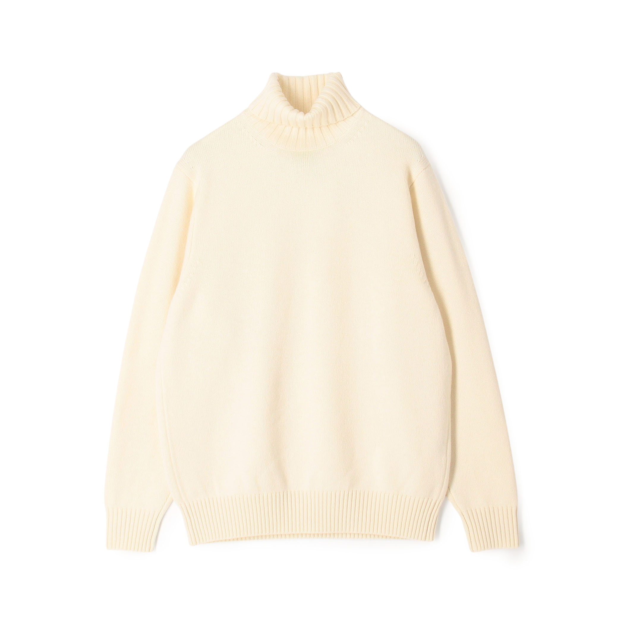 TOMORROWLAND tricot スーパーファインラムウール タートルネックニット