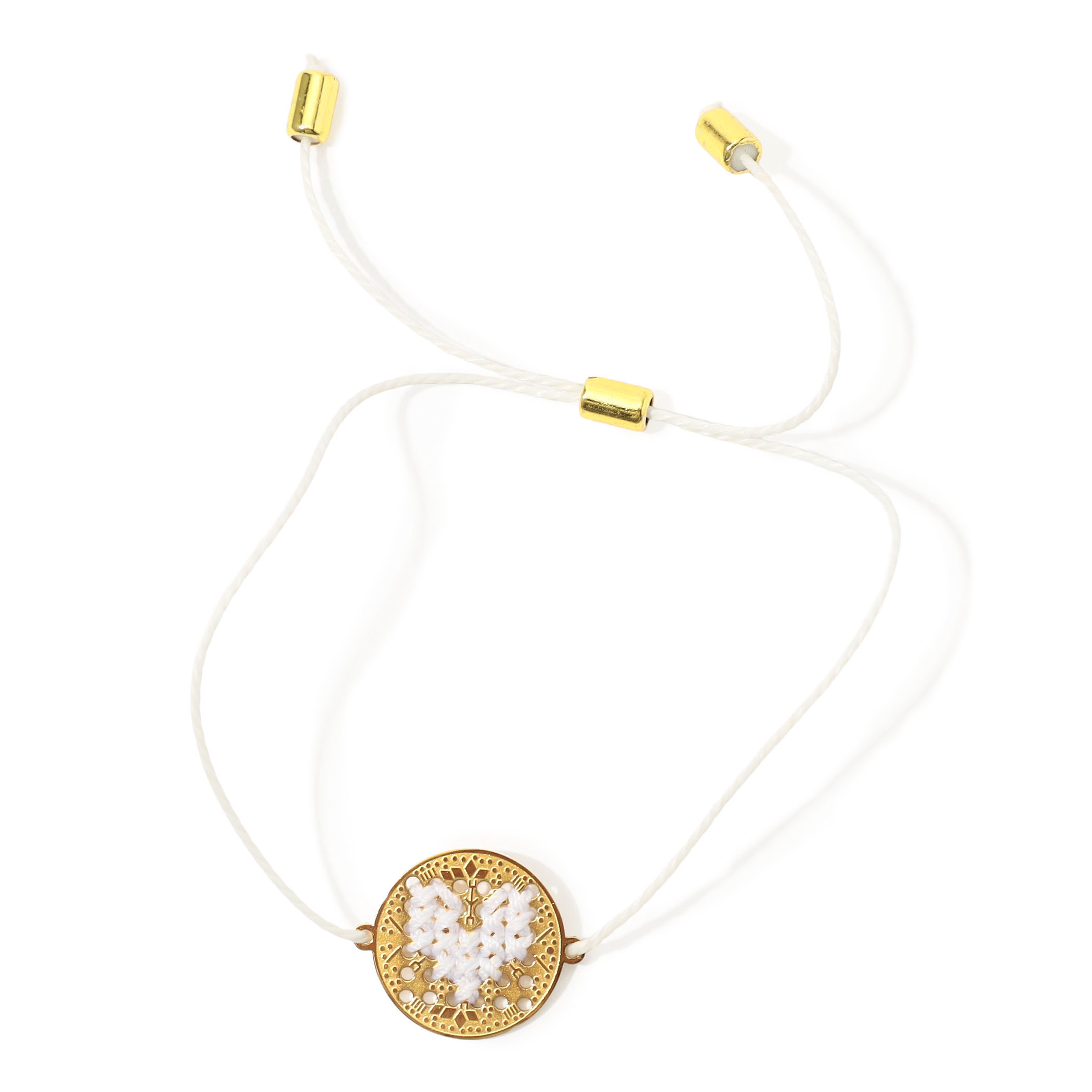 L'EIGHT STUDIO COIN CORD BRACELET