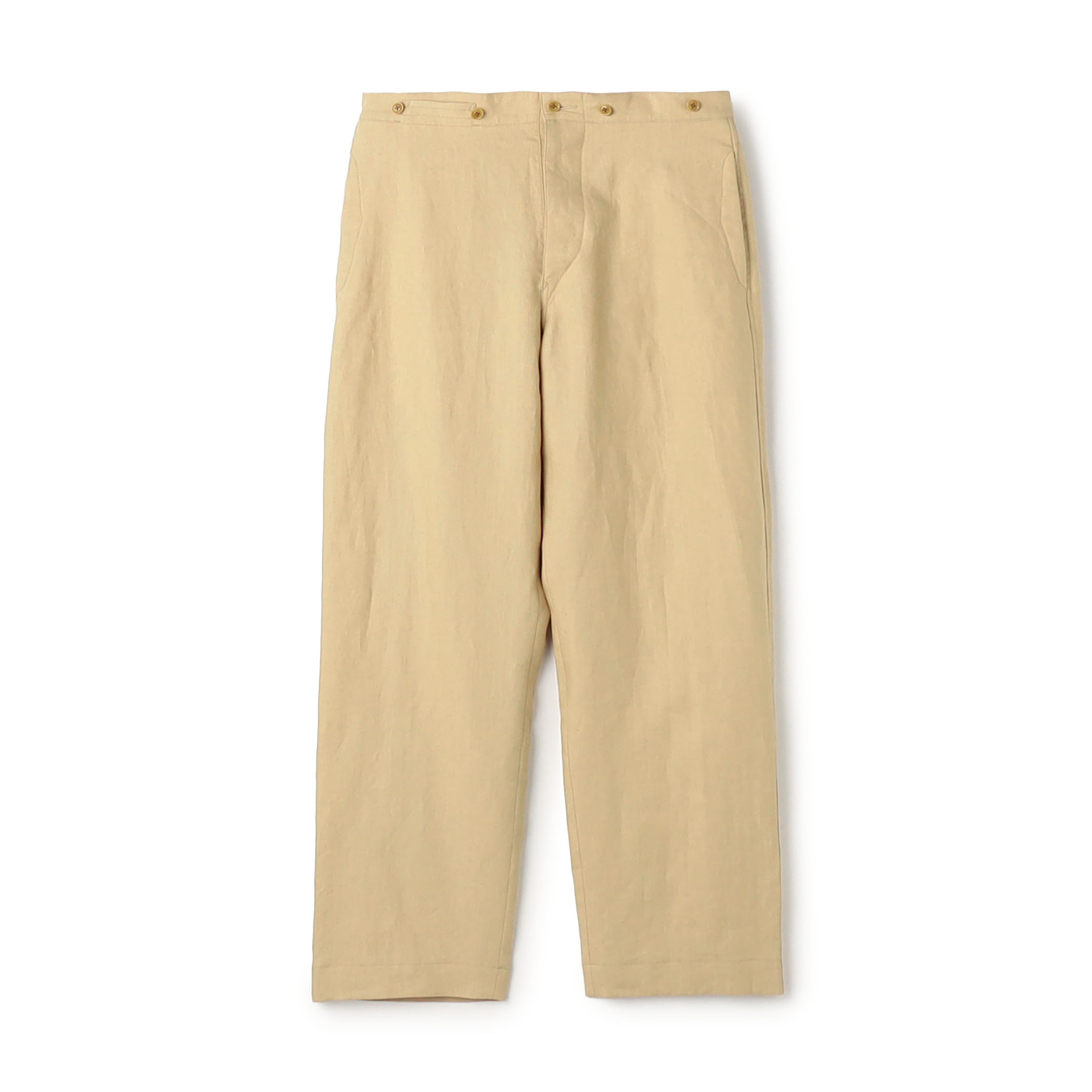 MAATEE&SONS FRENCH WORK PANTS LINEN CAMBUS リネンパンツ