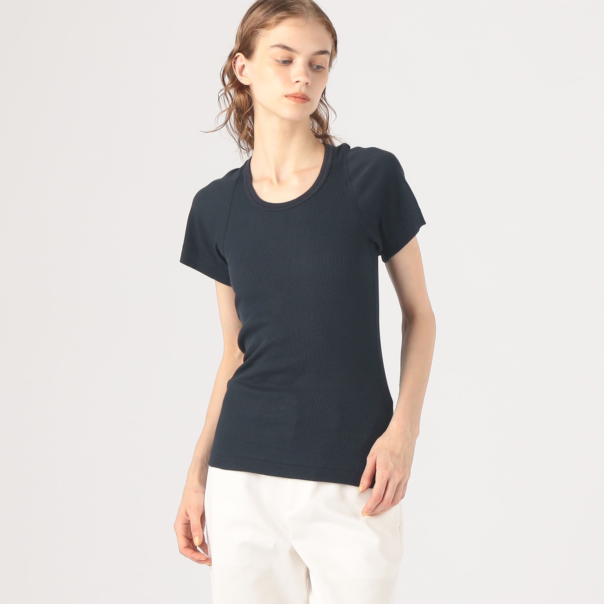 OVERNEATH Rib T027 リブTシャツ｜トゥモローランド 公式通販