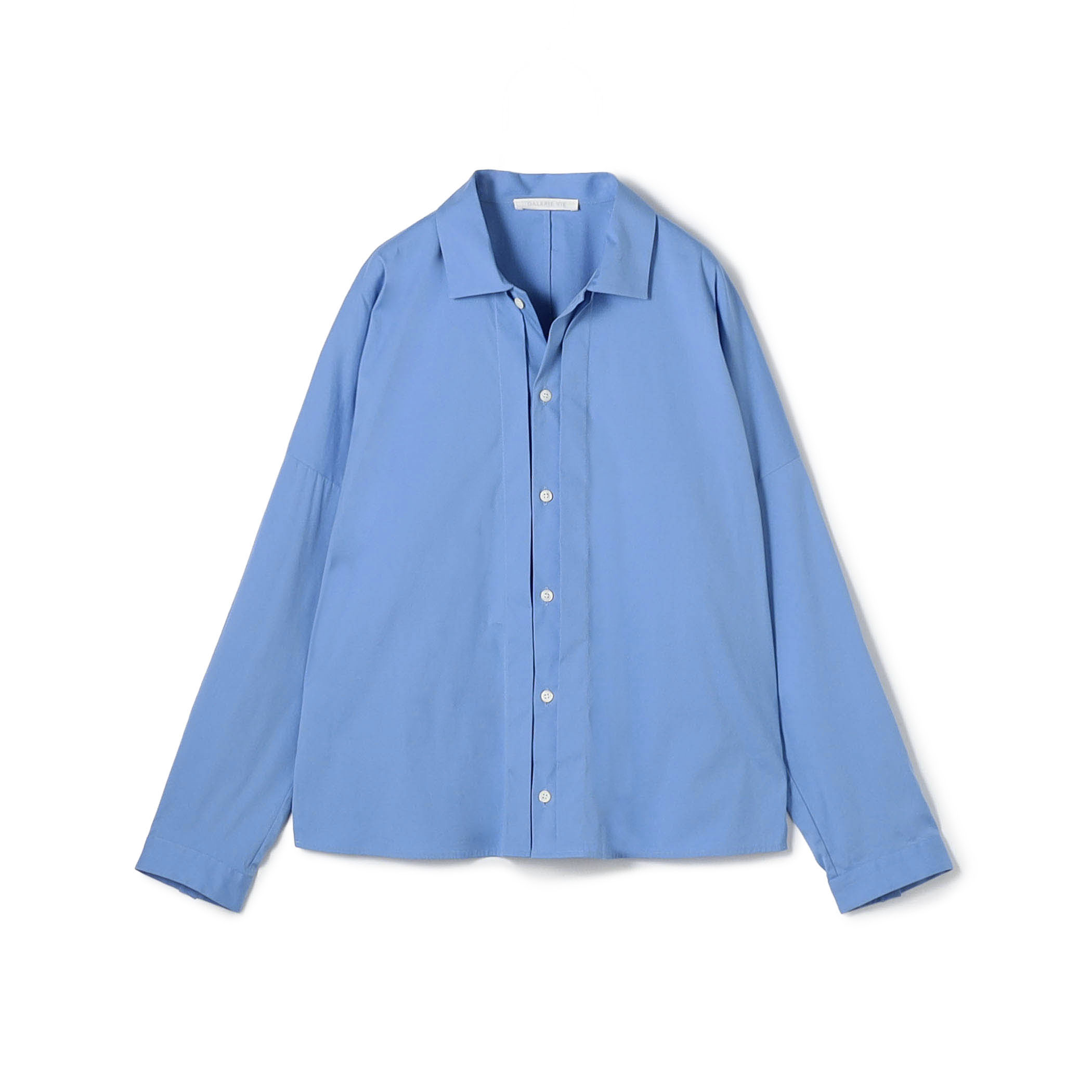 ストレッチタイプライター フロントタックシャツ