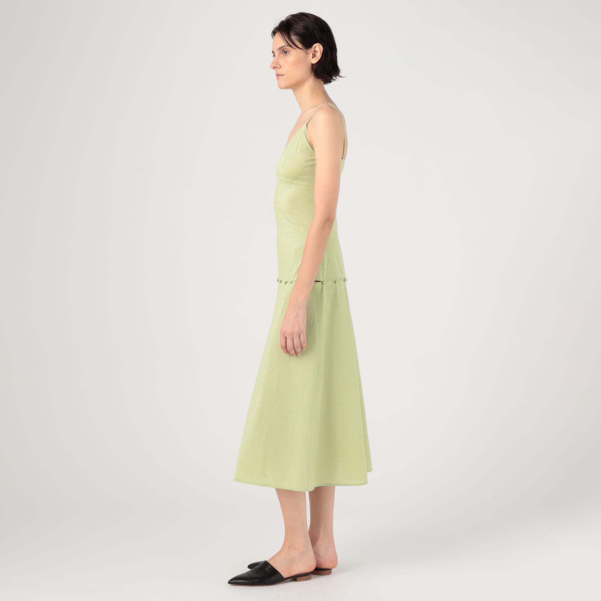 KANAKO SAKAI METALLIC SLIP DRESS｜トゥモローランド 公式通販