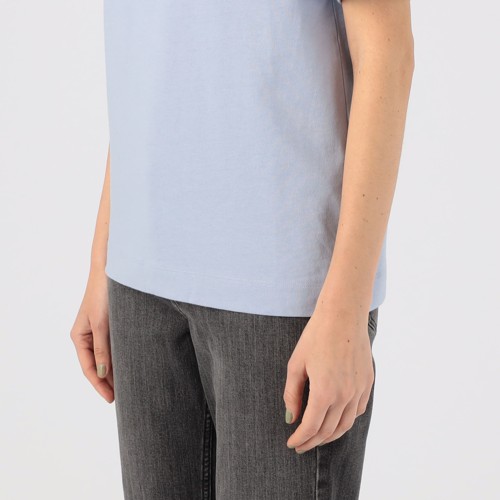 □【別注】ATON クルーネックTシャツ｜トゥモローランド 公式通販
