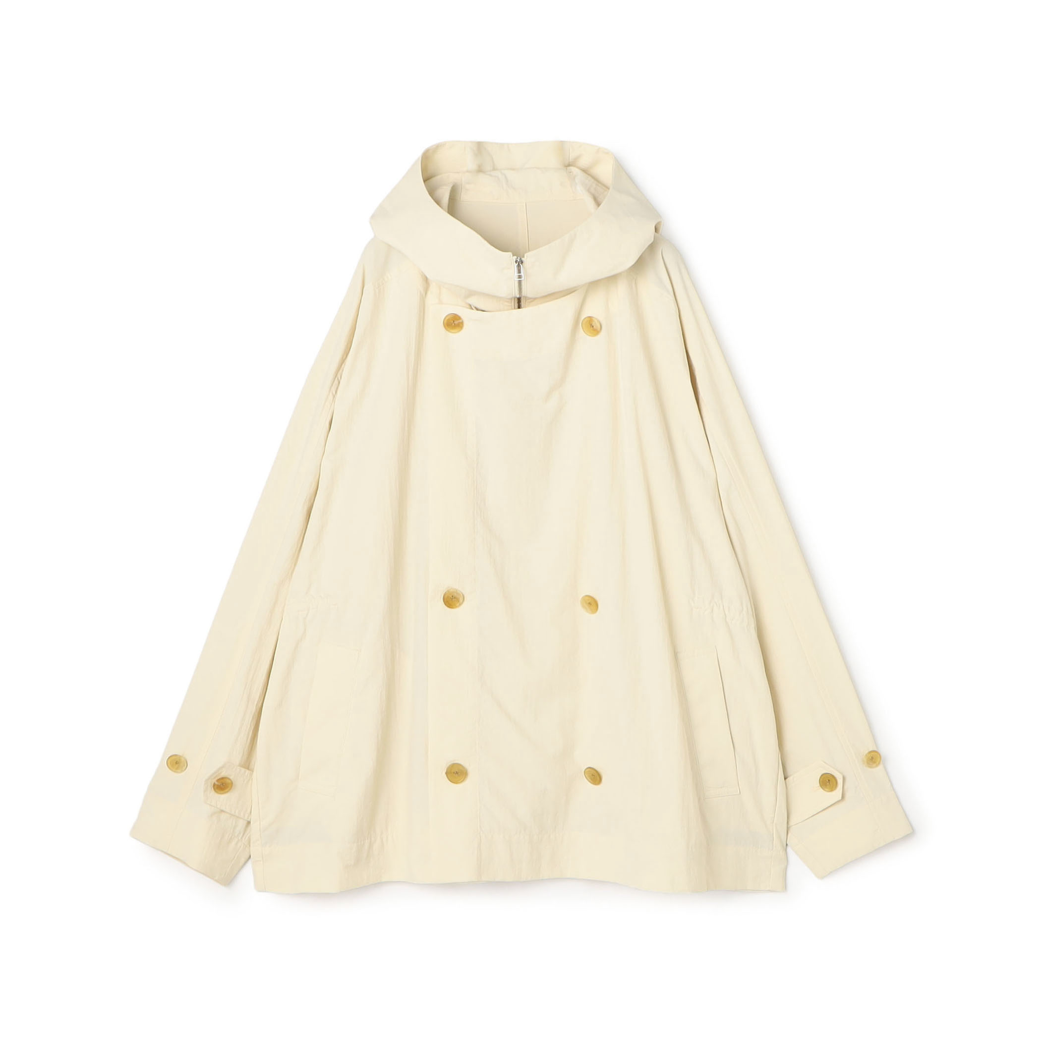 VACHEMENT Nylon Taslan Layered ショートコート