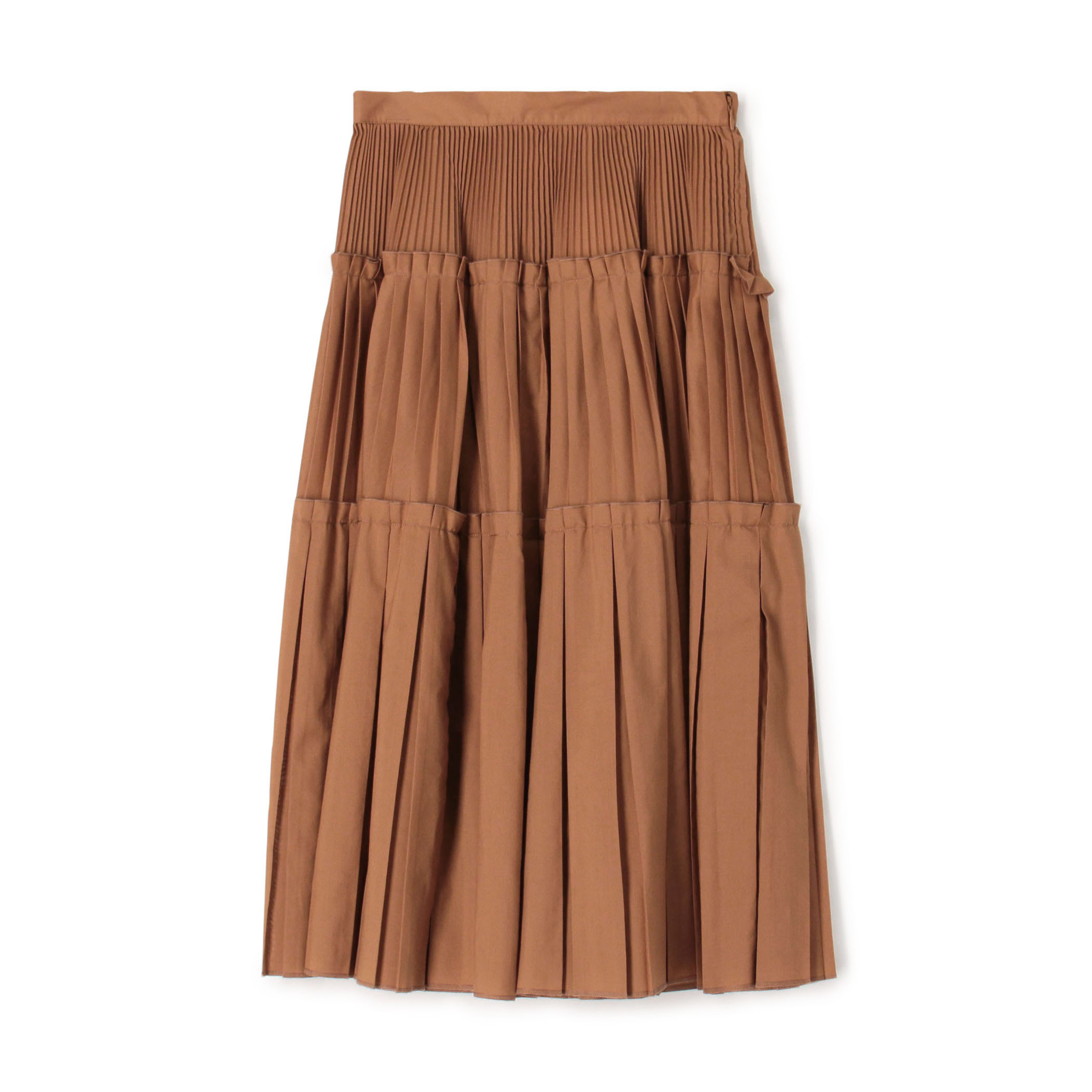 PLAN C PLEATED SKIRT