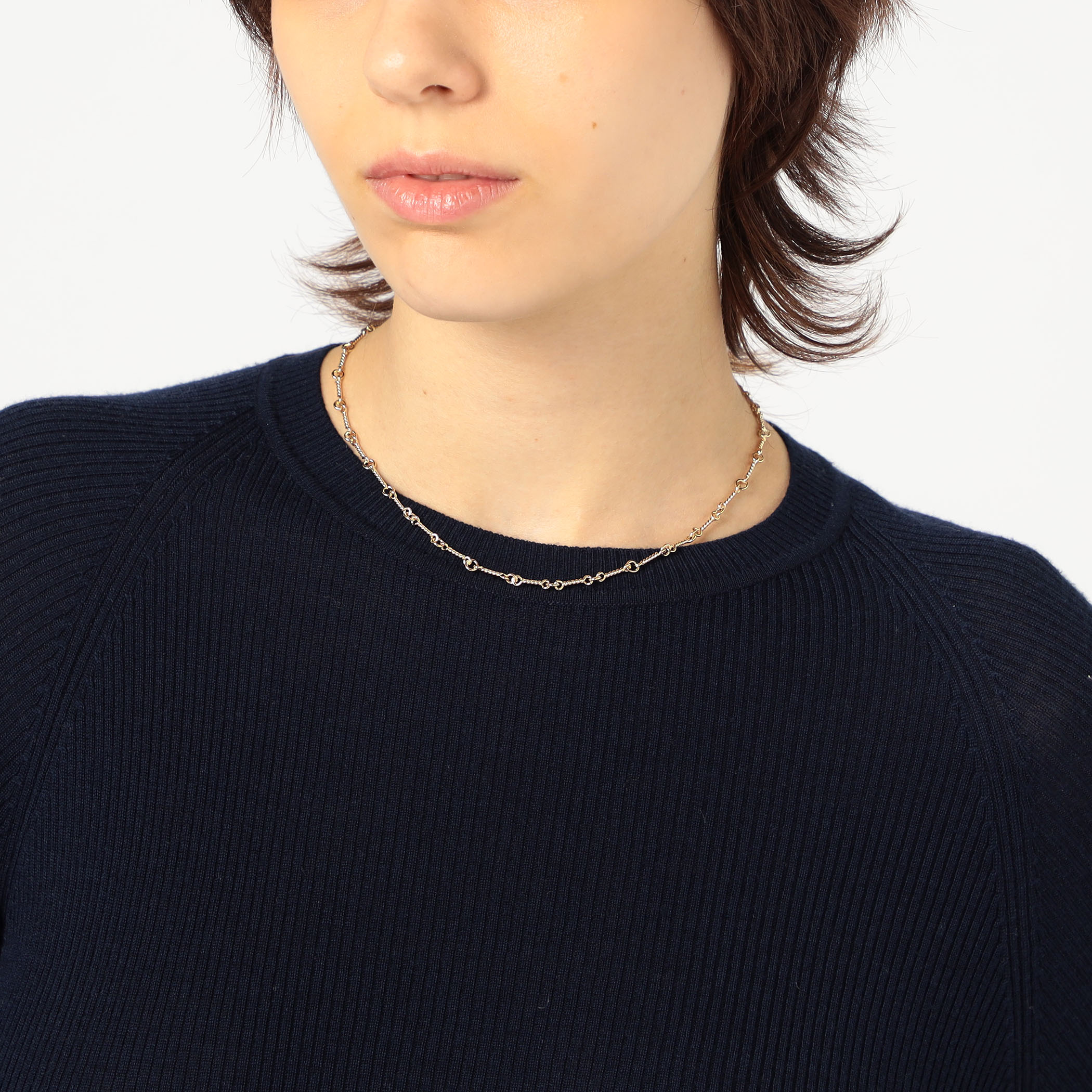 LAURA LOMBARDI RICCIO CHAIN ゴールドネックレス｜トゥモローランド 