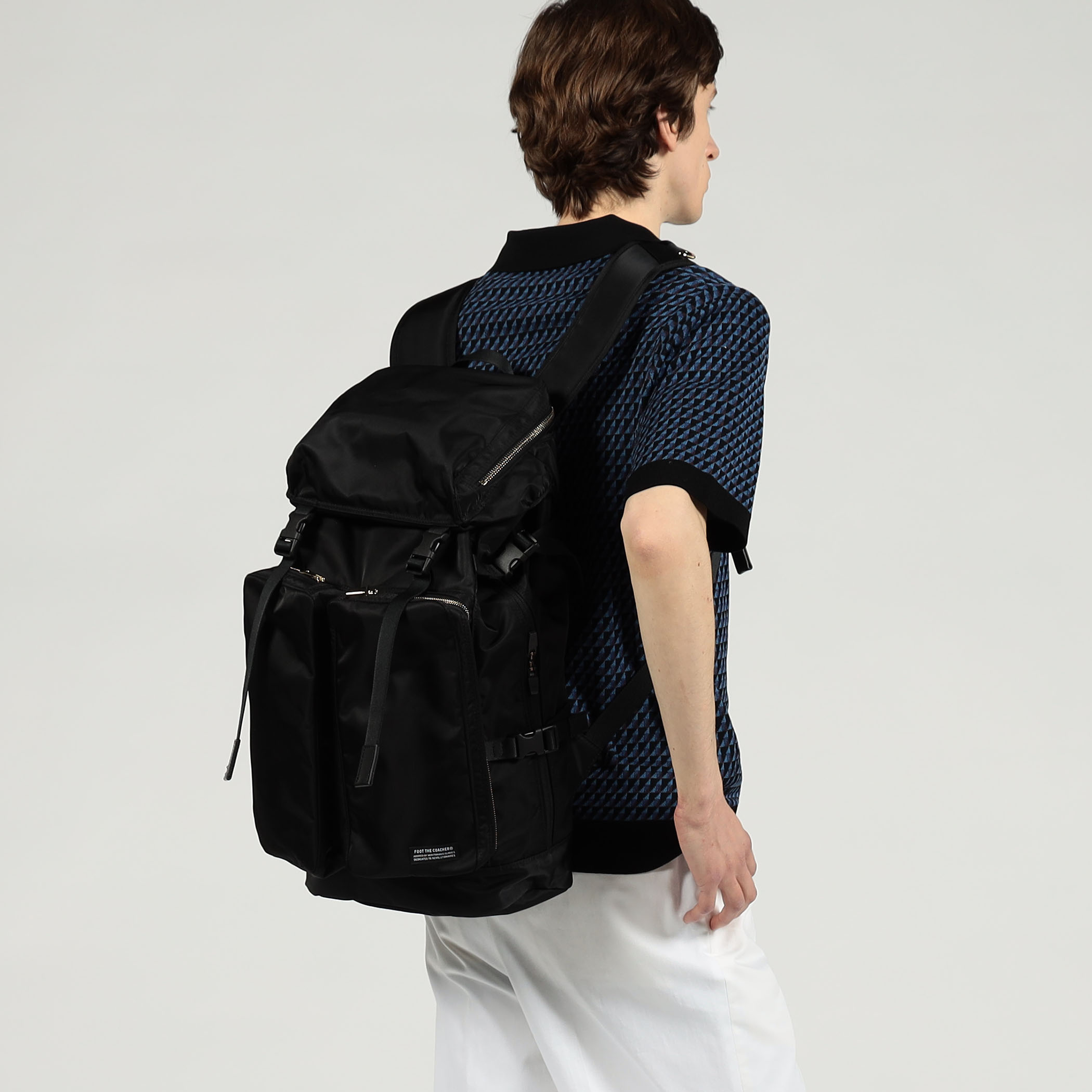 【美品】foot the coacher MINIMAL BACK PACK foot the coacher MINIMAL BACK PACK ナイロン バックパック