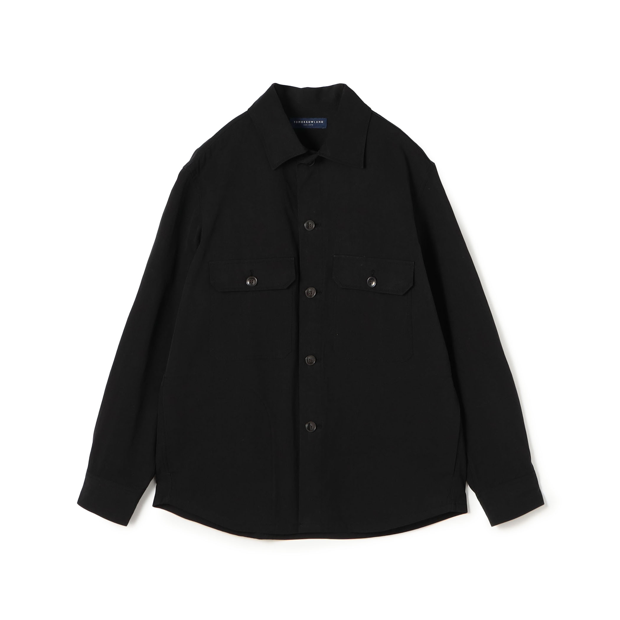 80/2スーピマコットン ダブルポケットシャツブルゾン BORGHI