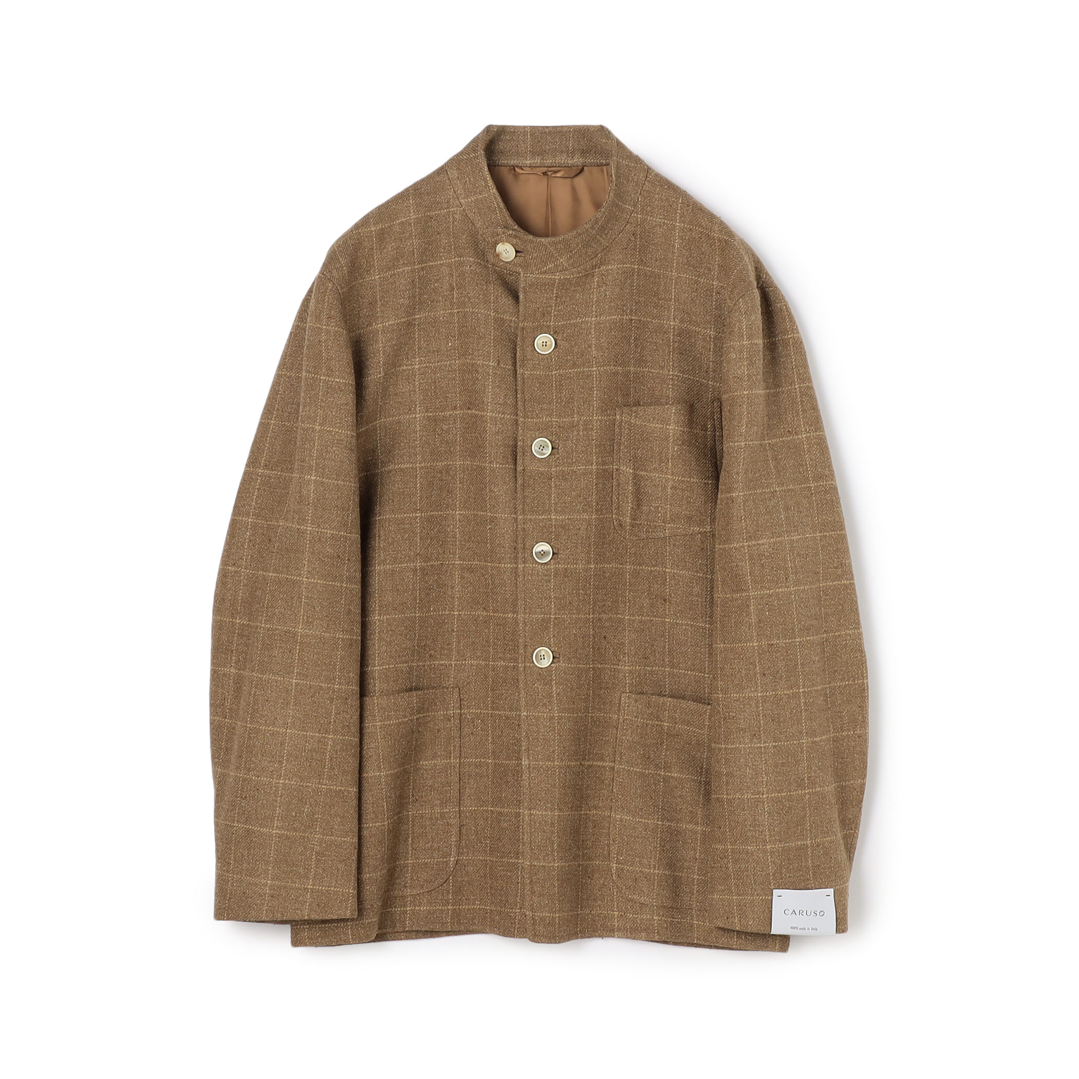 【別注】CARUSO シルクリネン フォレスティエールジャケット