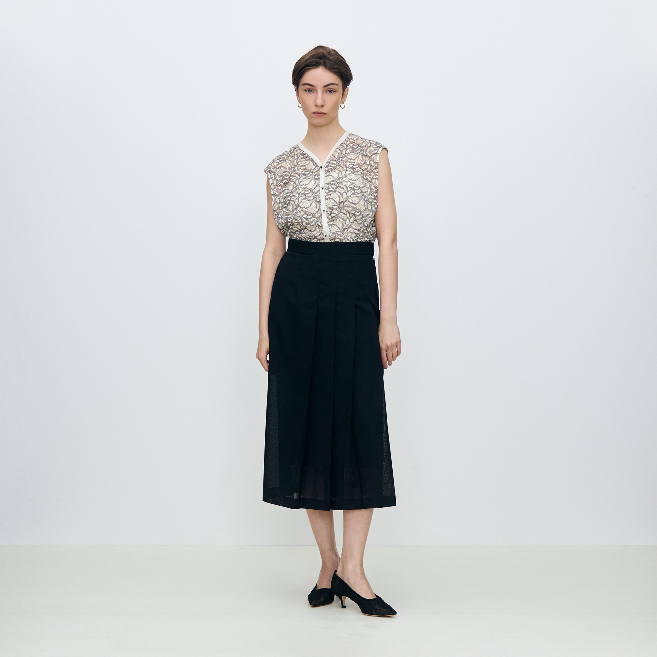 リーフコード レースジレブラウス｜トゥモローランド 公式通販