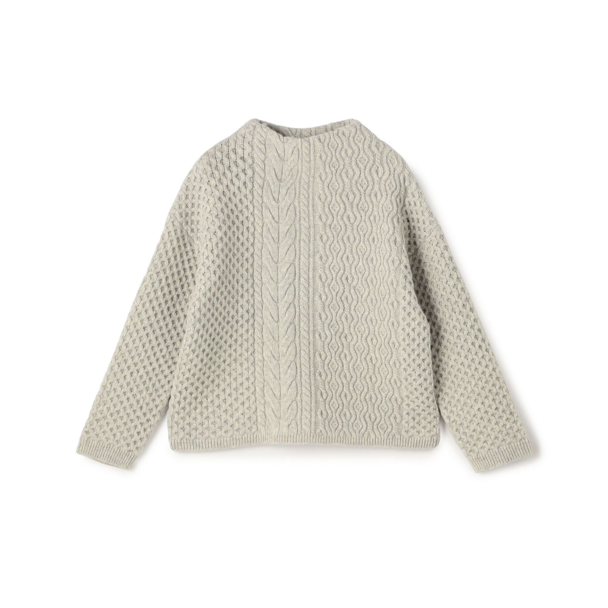 アランニット ビルドネックプルオーバー