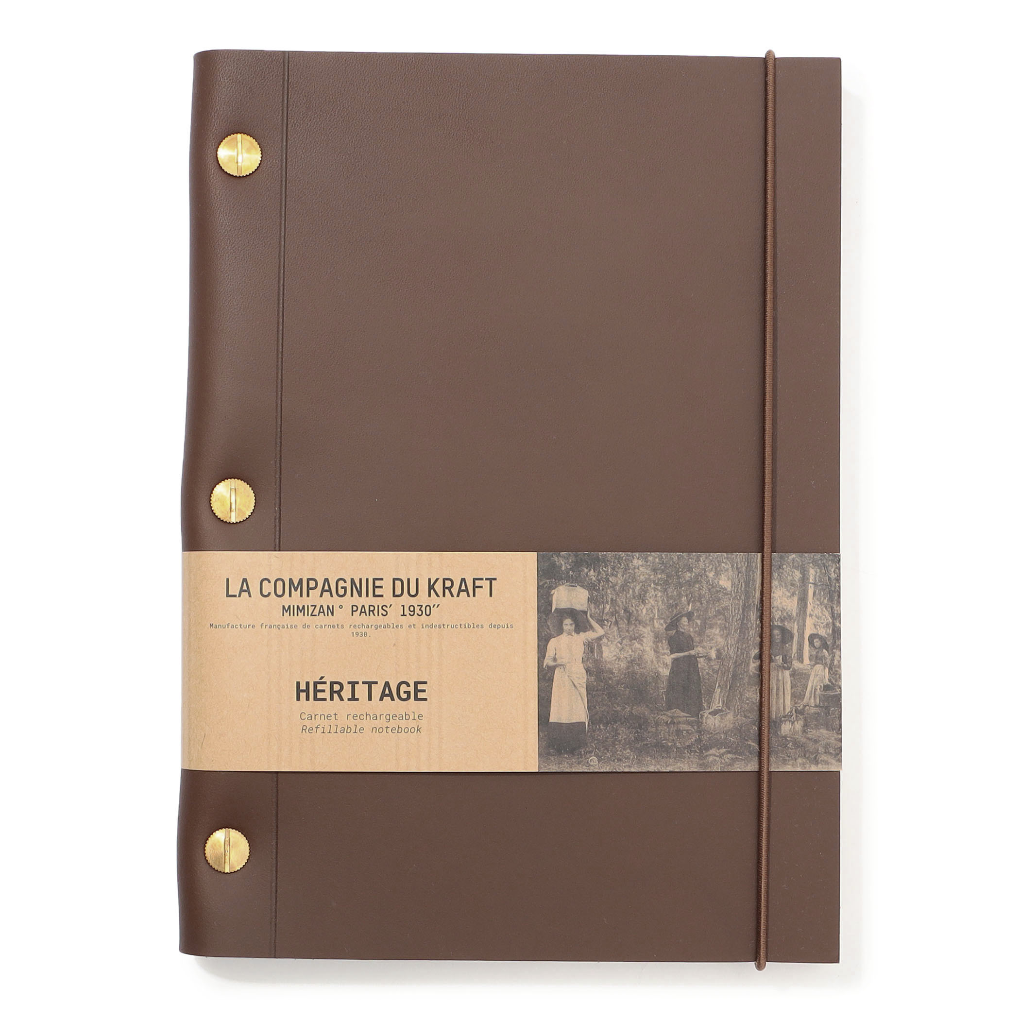 La Compagnie du Kraft Heritage A5 Leather Notebook