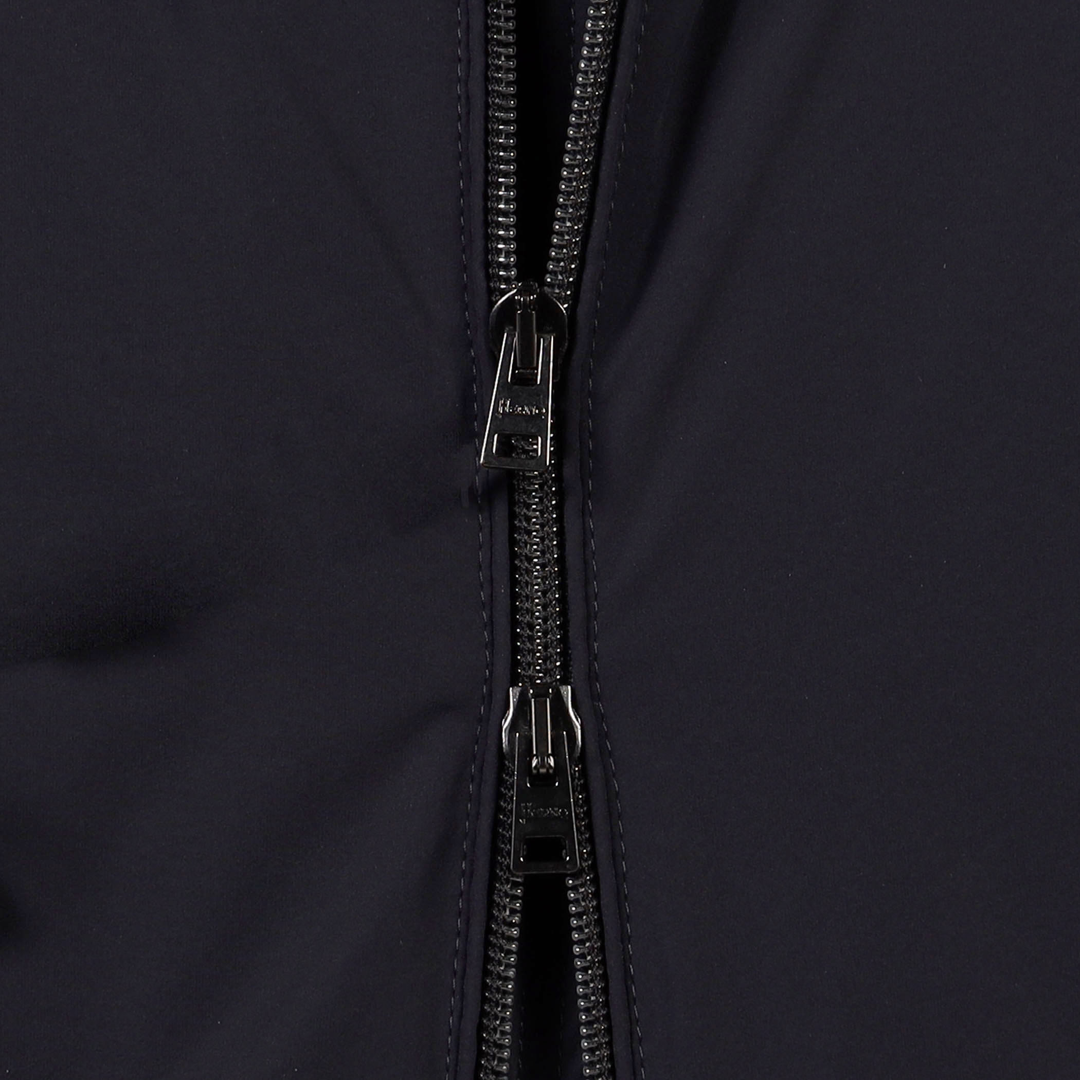 HERNO ナイロンストレッチ フーデット ブルゾン｜トゥモローランド