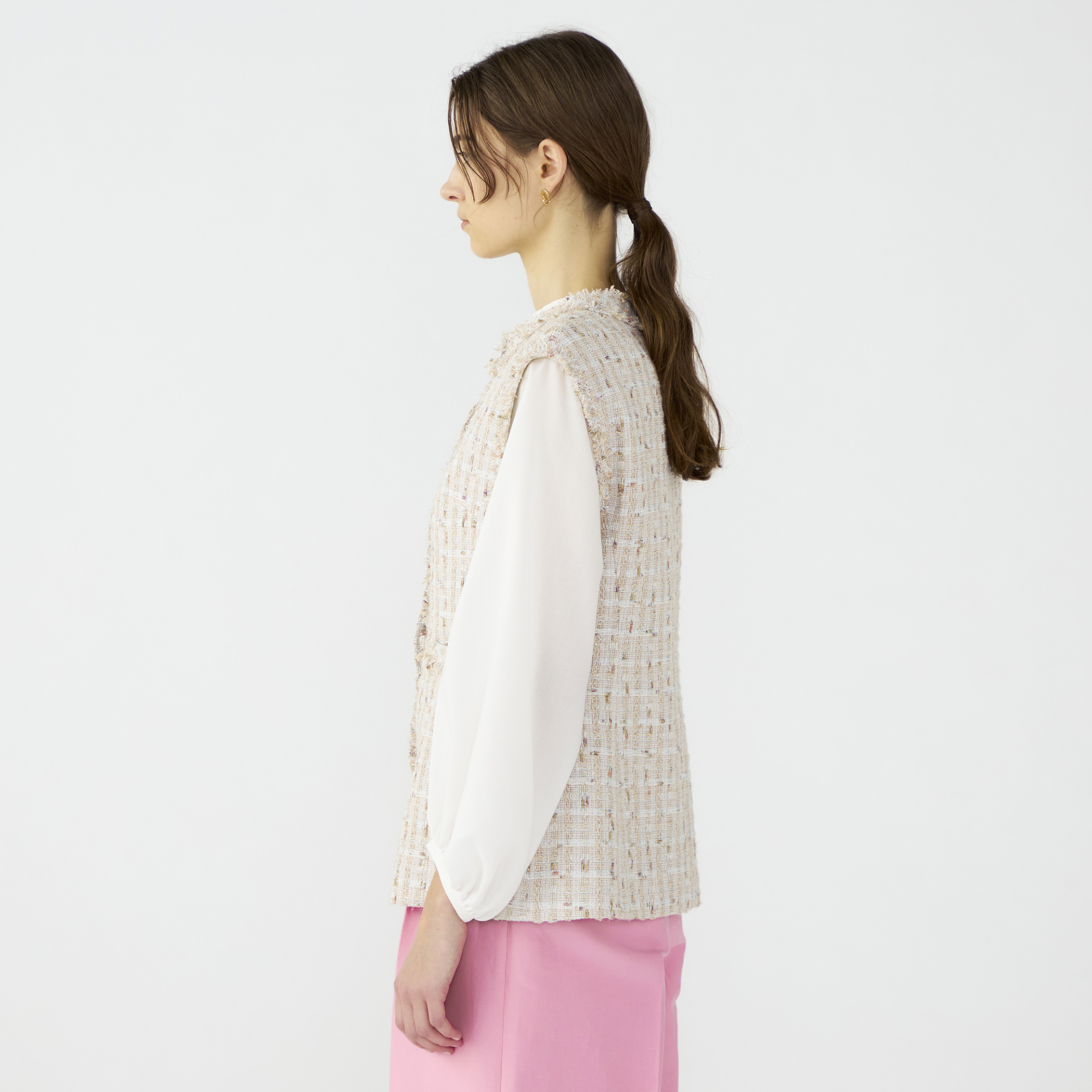 Mille-feuille クルーネックジレ｜トゥモローランド 公式サイト