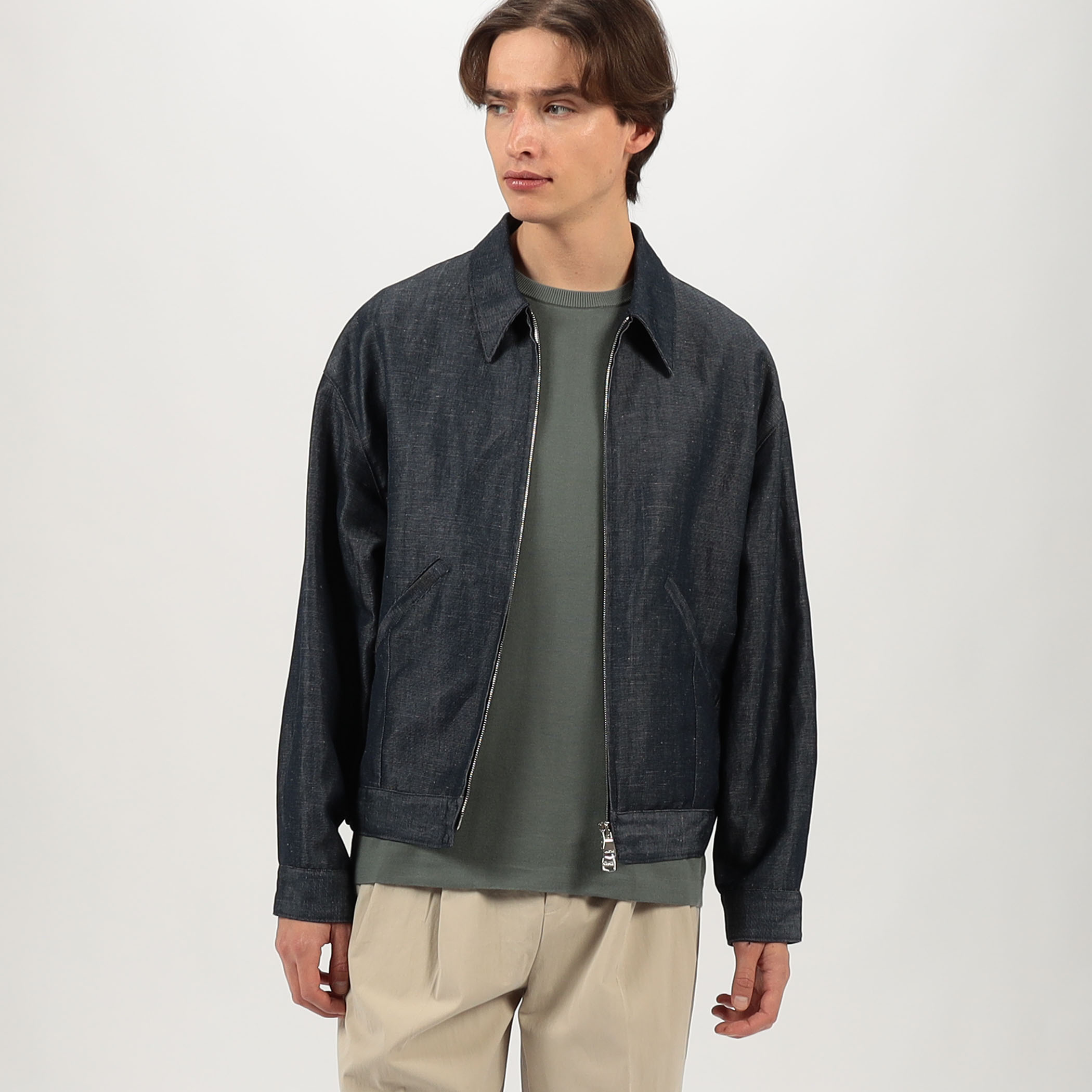 別注】VALSTAR リネンウール ブルゾン DORMEUIL｜トゥモローランド