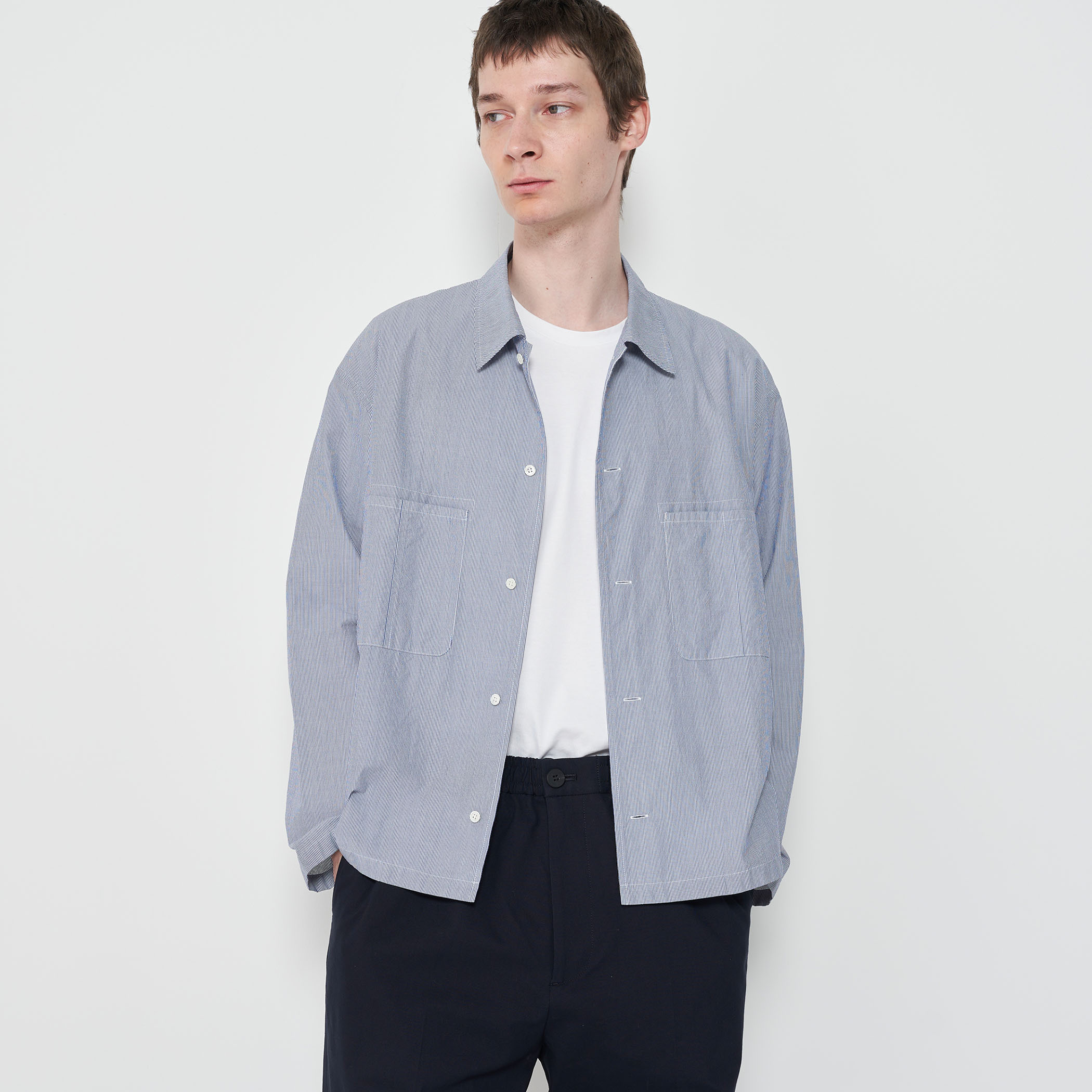 トゥモローランド マカフィーゆったりウエストリボン上質リネンジャケット♪ コットン ポケットシャツ｜トゥモローランド 公式通販