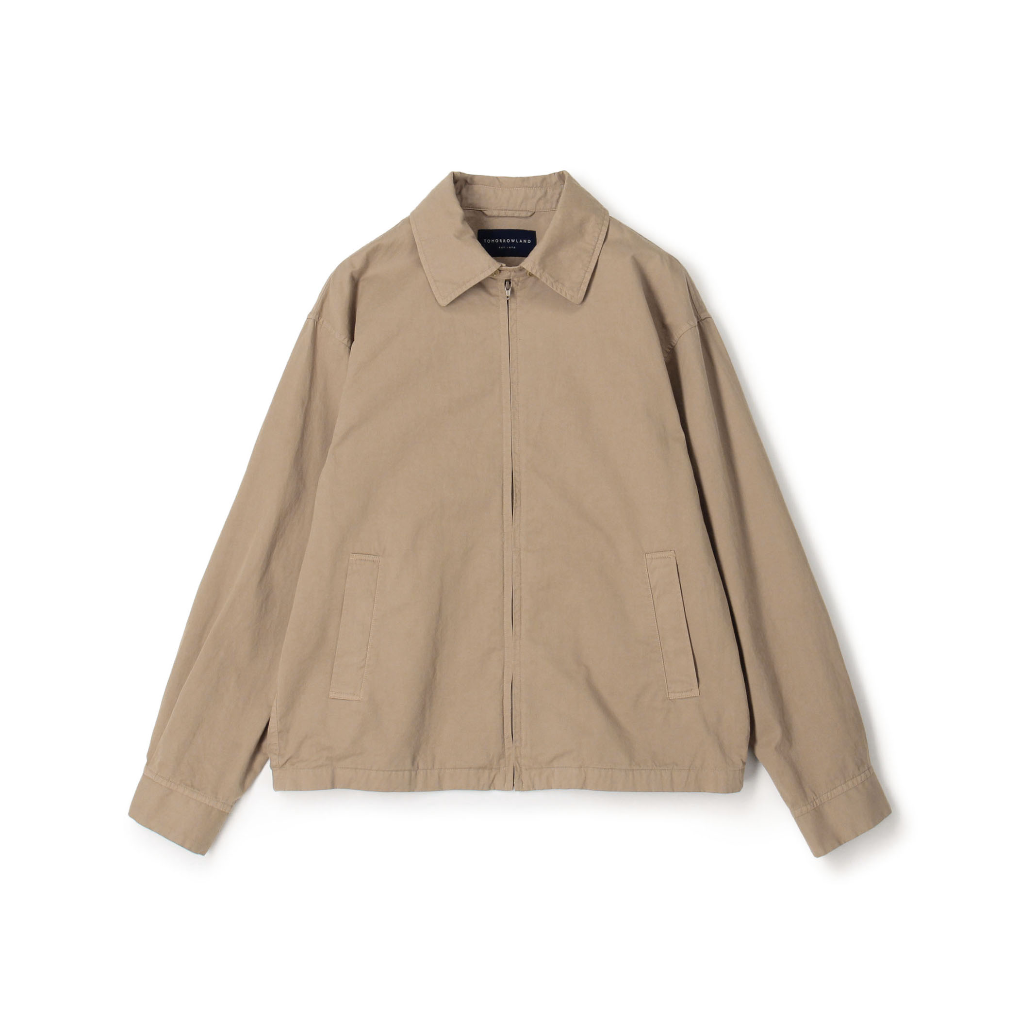 コットンツイル ジップアップブルゾン SONDRIO