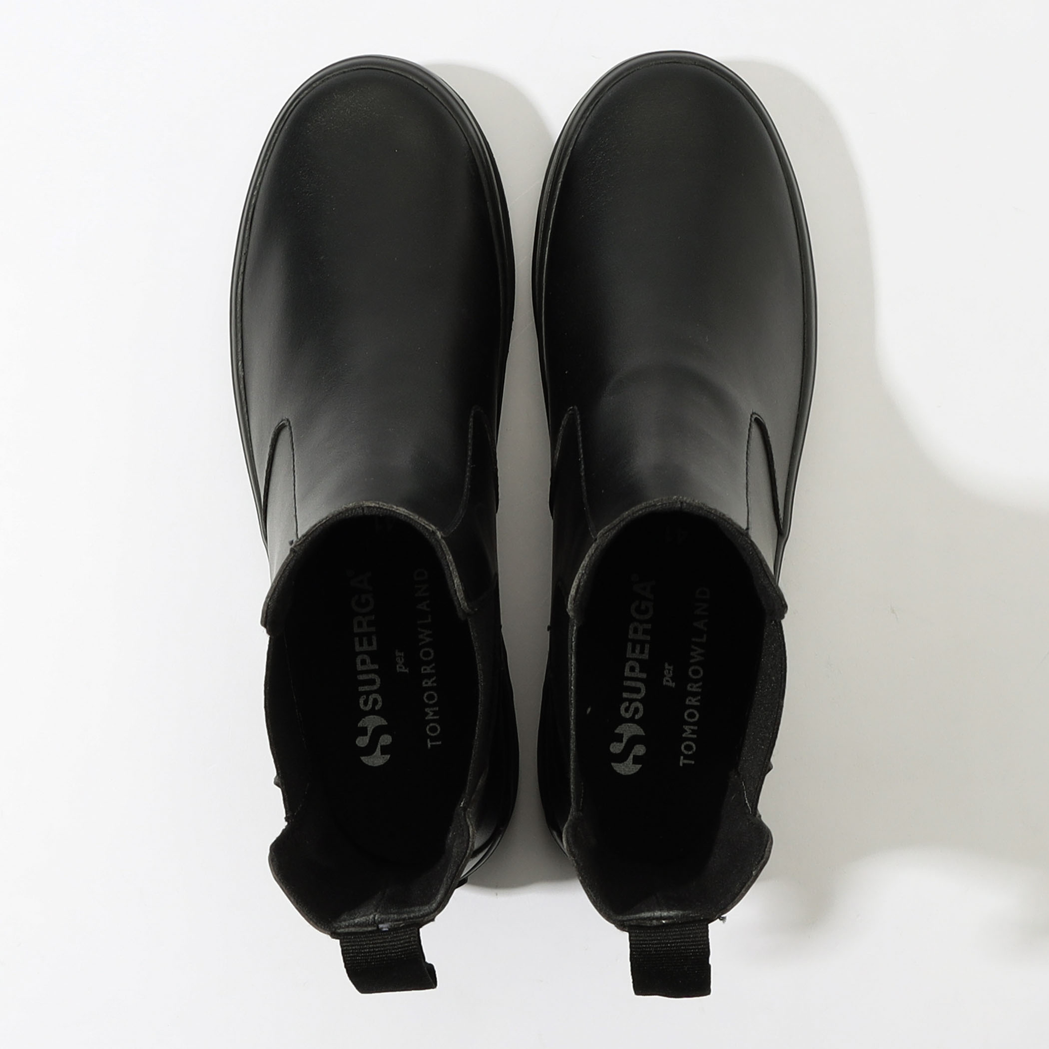 【別注】SUPERGA サイドゴアブーツ　TOMORROWLANDコラボ　25 セール】 【別注】SUPERGA サイドゴアブーツ （ブーツ（ショート