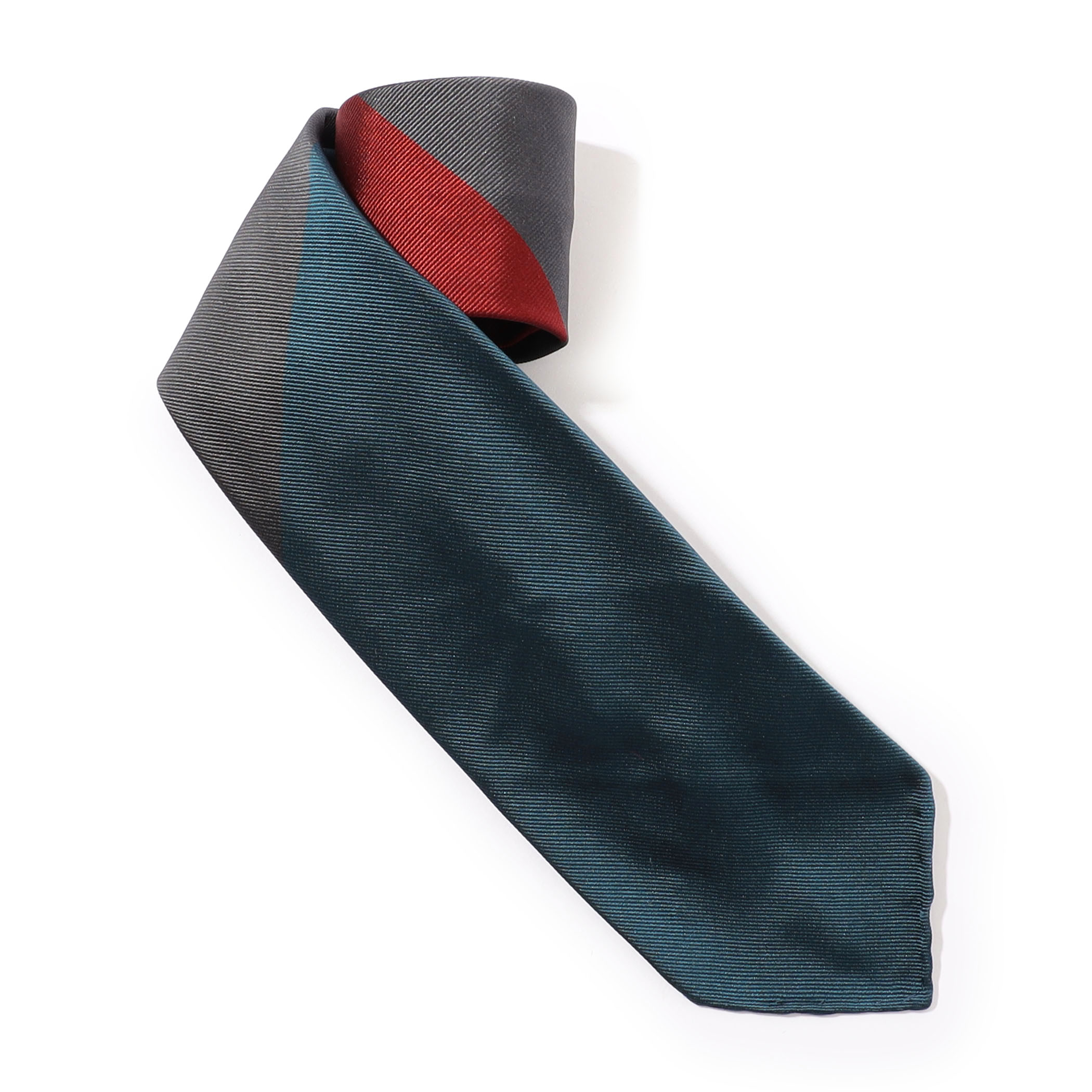 LE LYS シルクレジメンタルストライプネクタイ