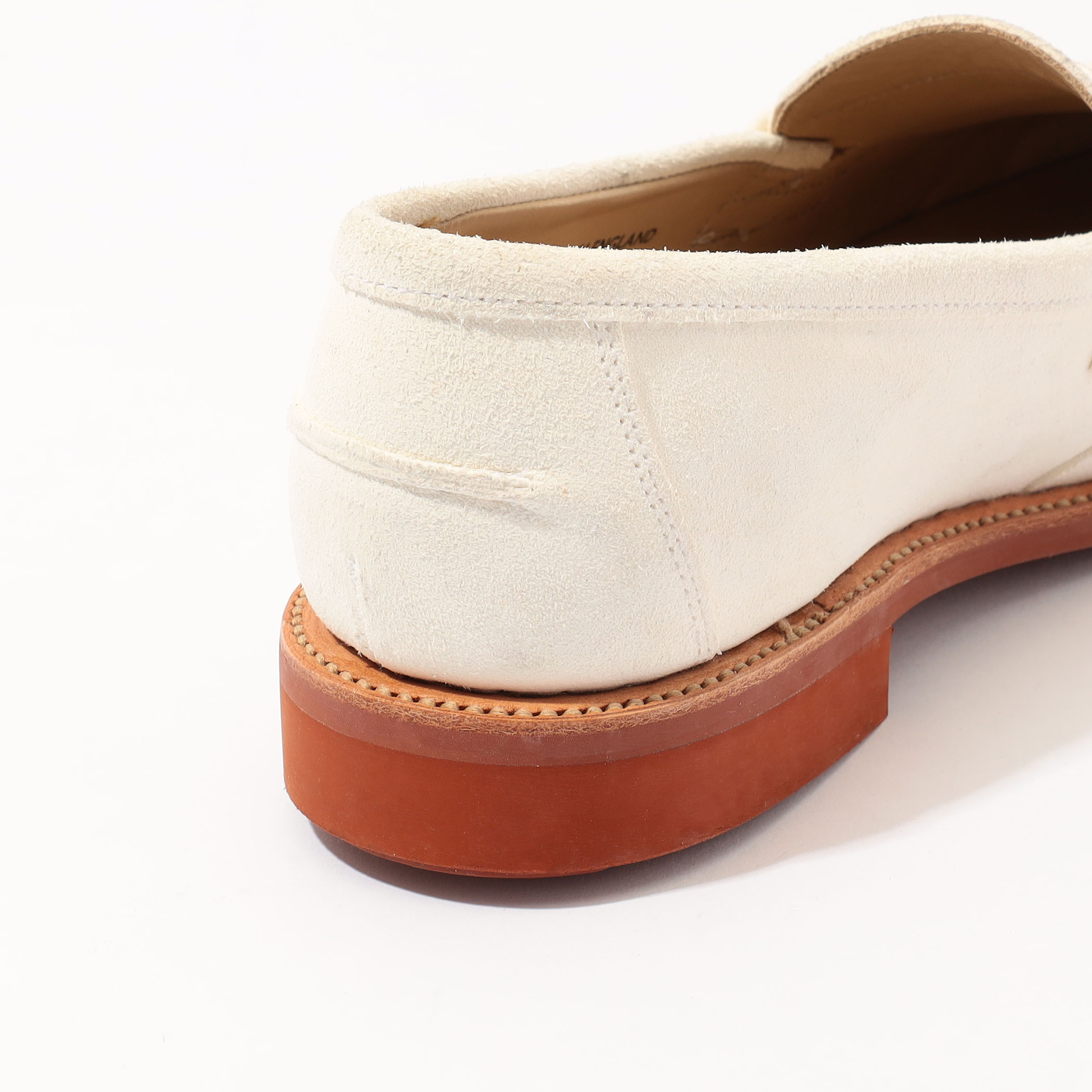 【☆orange☆】SANDERS 白ローファー UK3.5 ☆orange☆】SANDERS 白ローファー UK3.5 SANDERS（サンダース