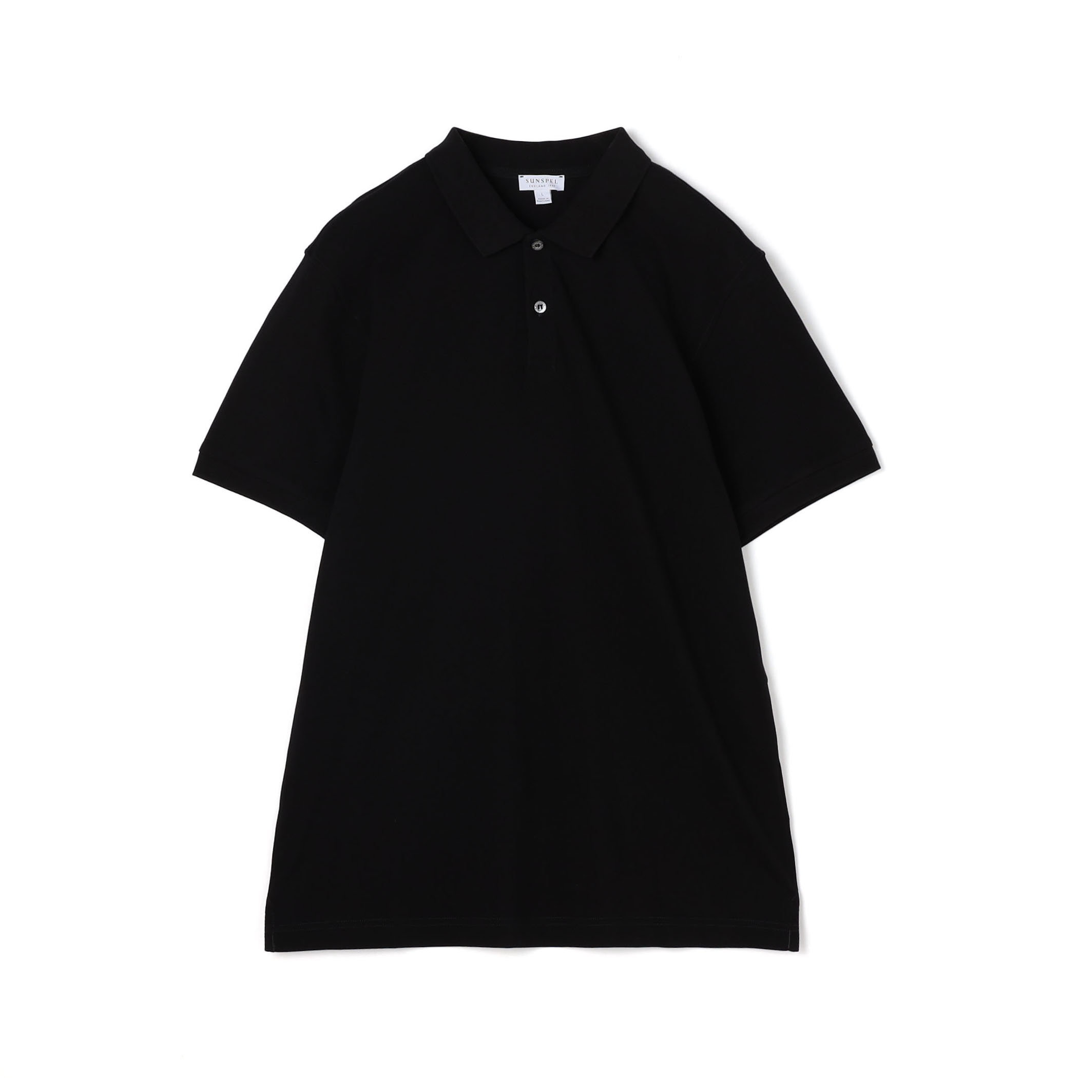 SUNSPELコットン ピケポロシャツ