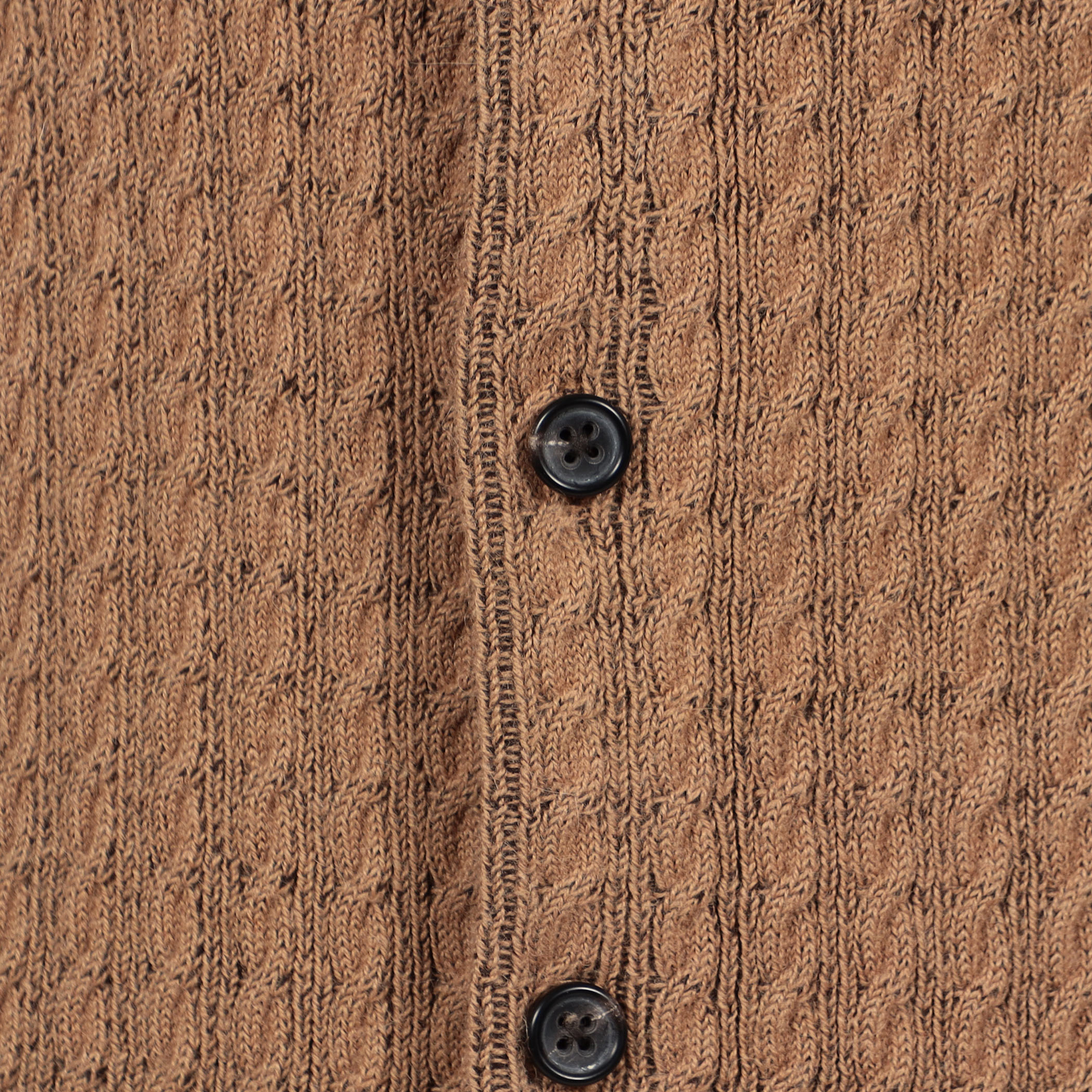 TOMORROWLAND tricot アルパカポリエステルケーブル Vネック