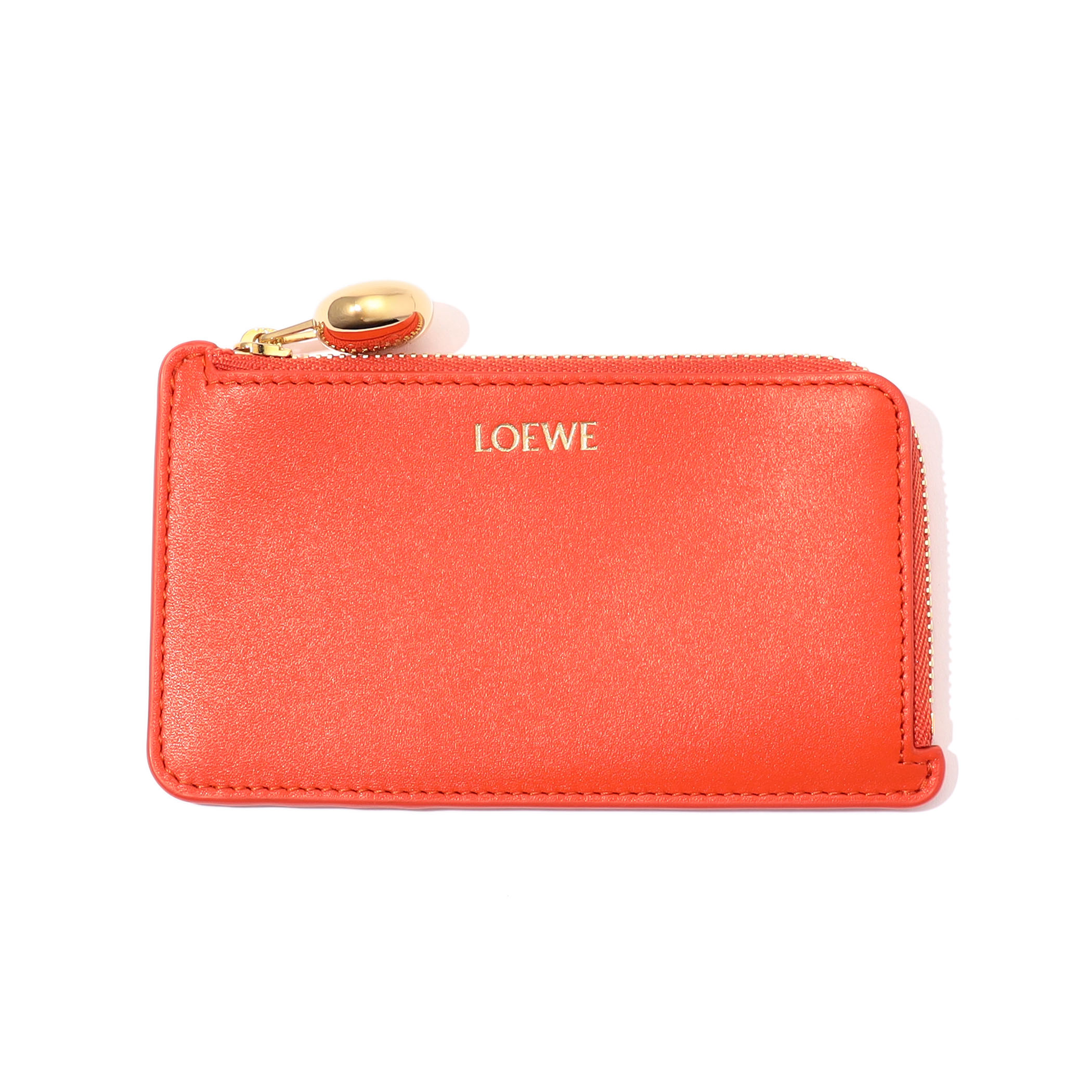 LOEWE ぺブルコインカードホルダー