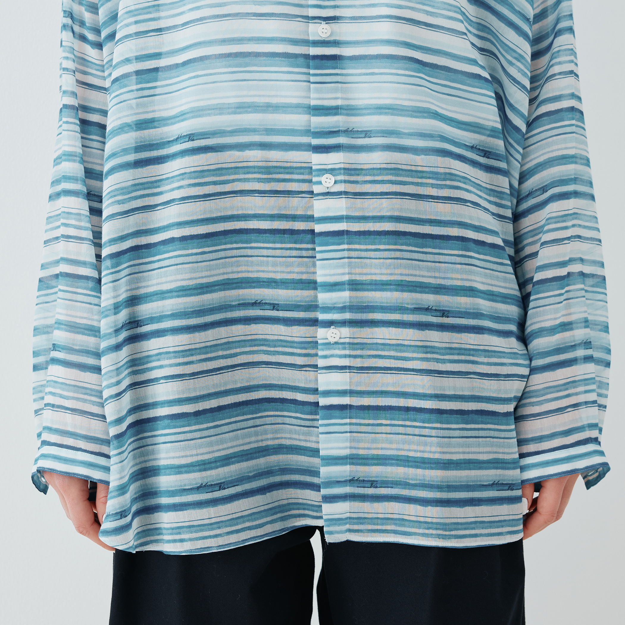 GALERIE VIE☆ Sea Waves Drawing Shirts｜トゥモローランド 公式通販