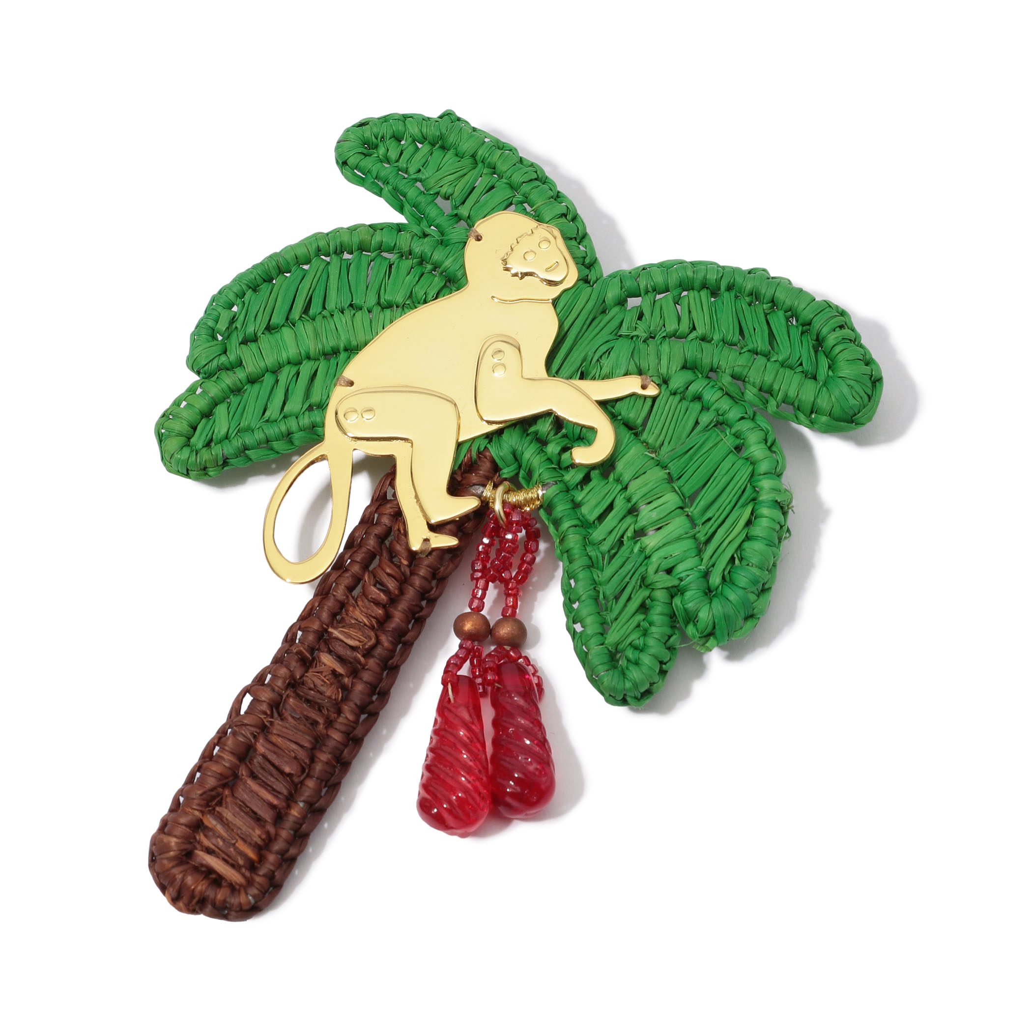 Mercedes Salazar Island Monkey ブローチ